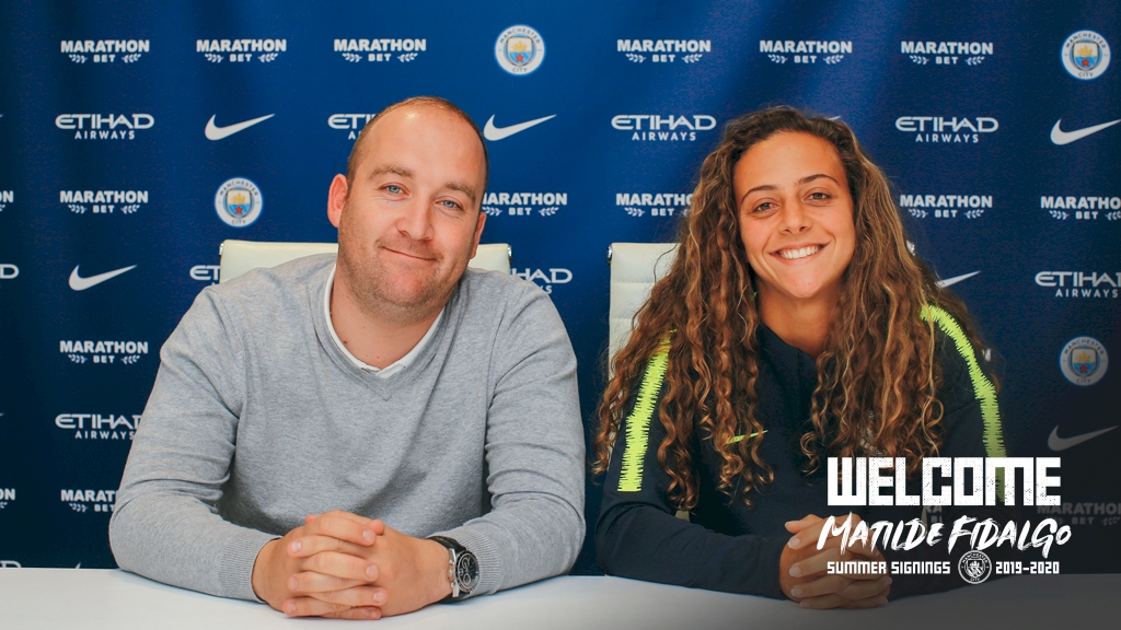 Futebolista portuguesa Matilde Fidalgo transfere-se para o Manchester City