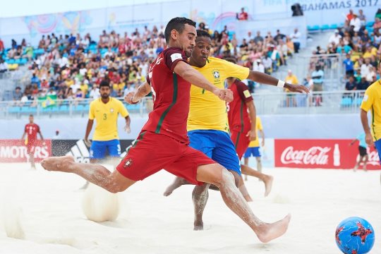 Portugal fora do Mundial de futebol de praia