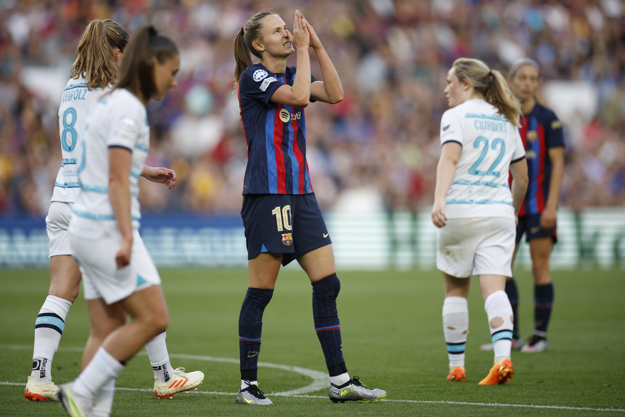 FC Barcelona na final da ‘Champions’ feminina pela terceira vez consecutiva