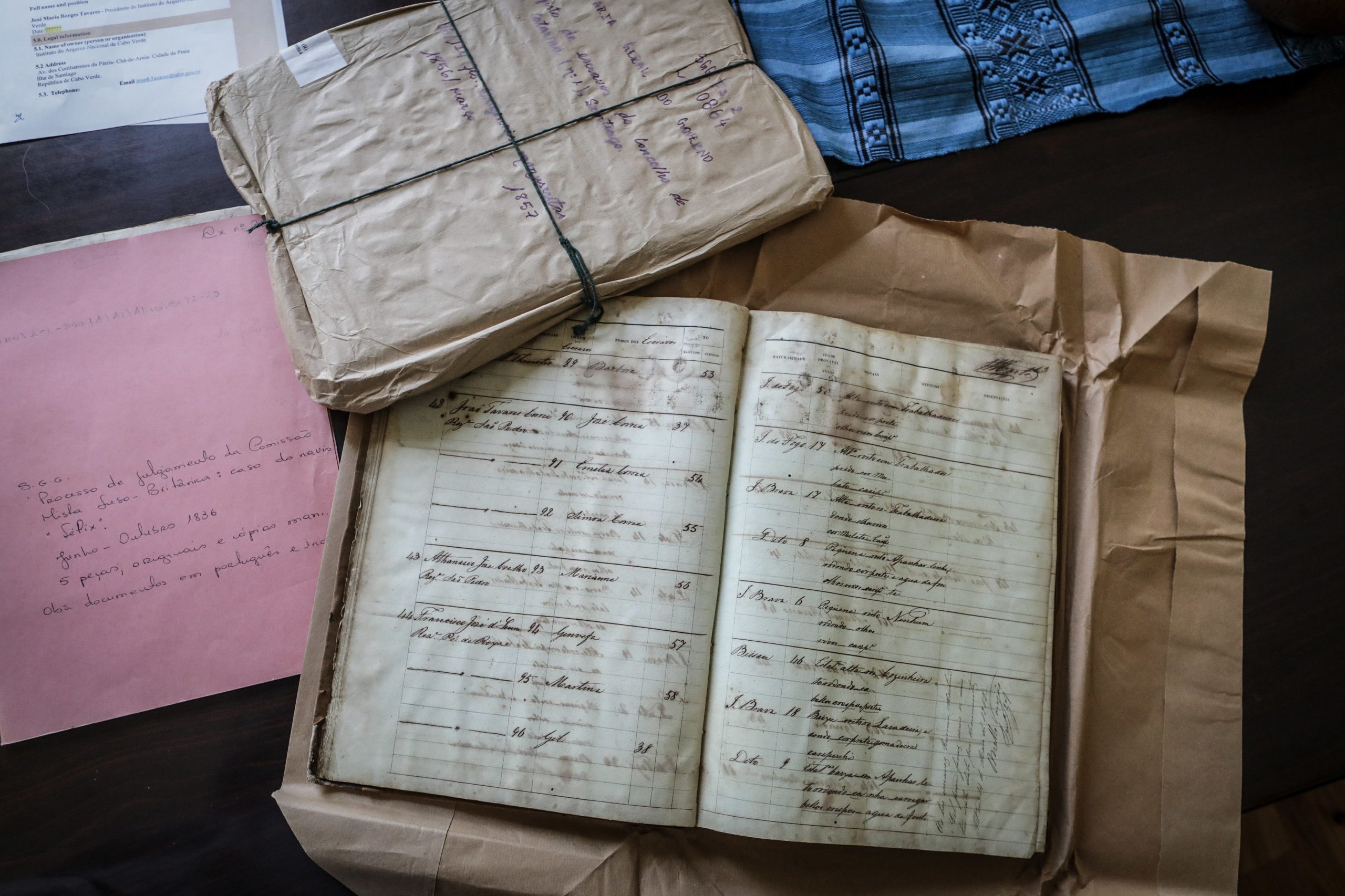 Arquivo cabo-verdiano mostra documentos sobre escravatura a candidatar à memória do mundo