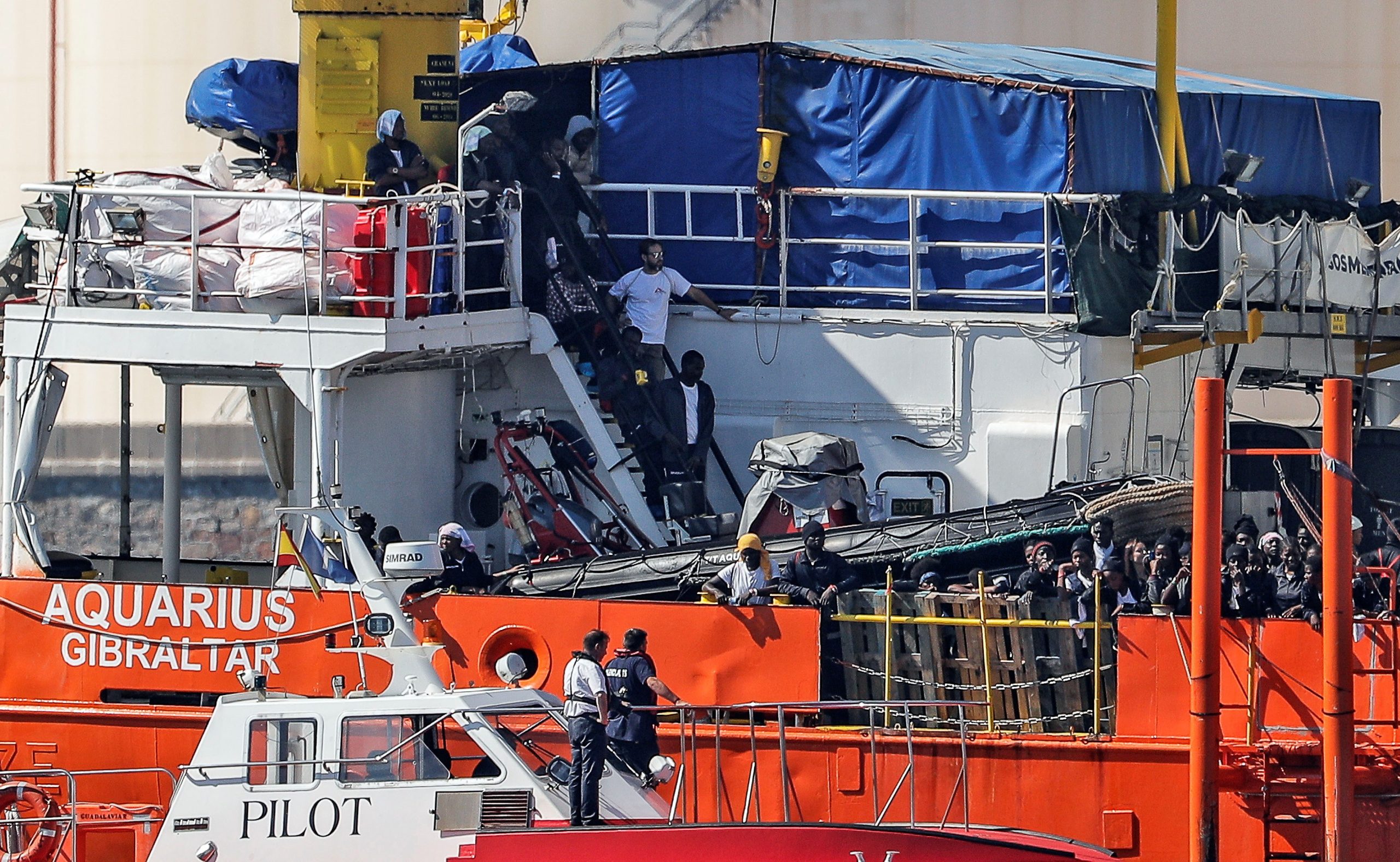 Nações Unidas congratulam-se com decisão da Espanha de receber o “Aquarius”