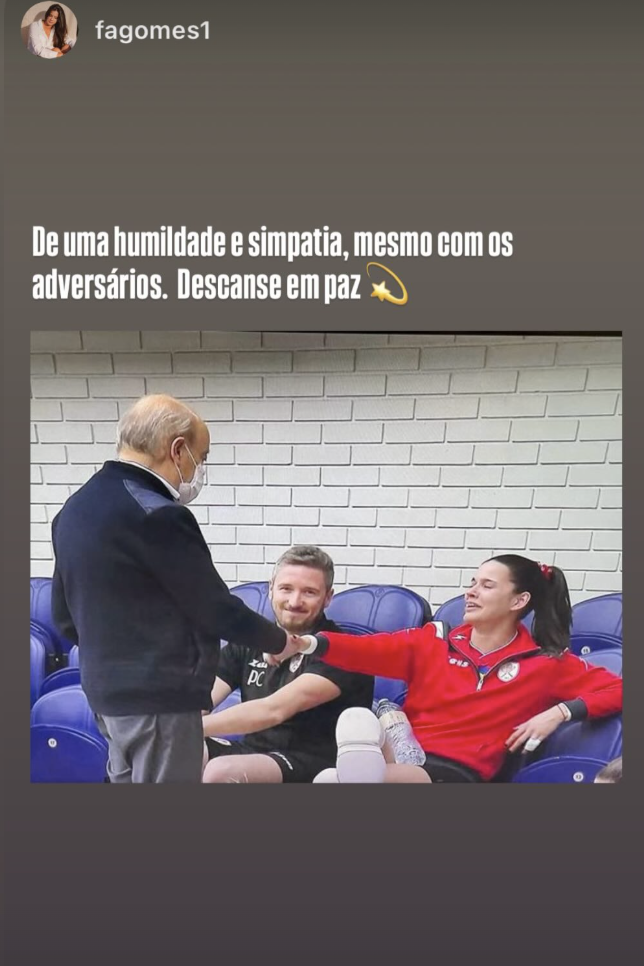 “Humildade e simpatia, mesmo com os adversários”