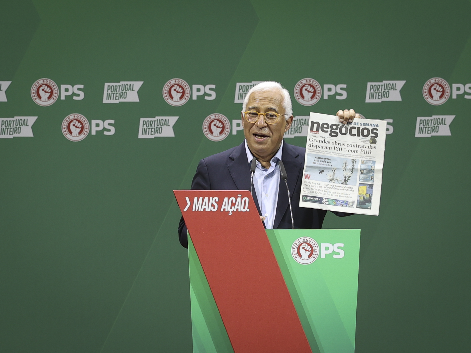 Legislativas: “Interromperam o jogo, mas vamos ganhar estas eleições”, diz António Costa
