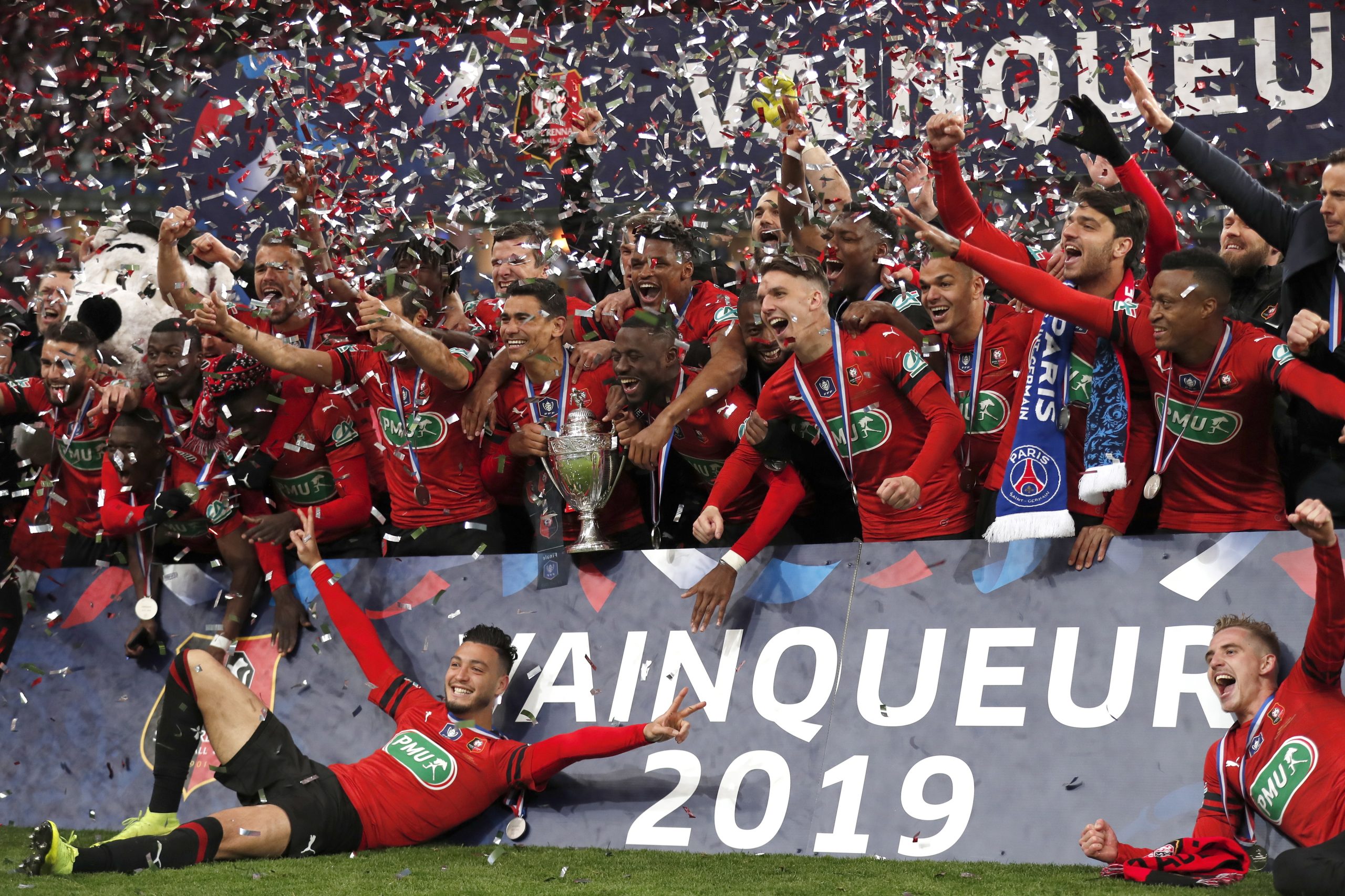 Rennes derrota PSG nos pénaltis e conquista a Taça de França