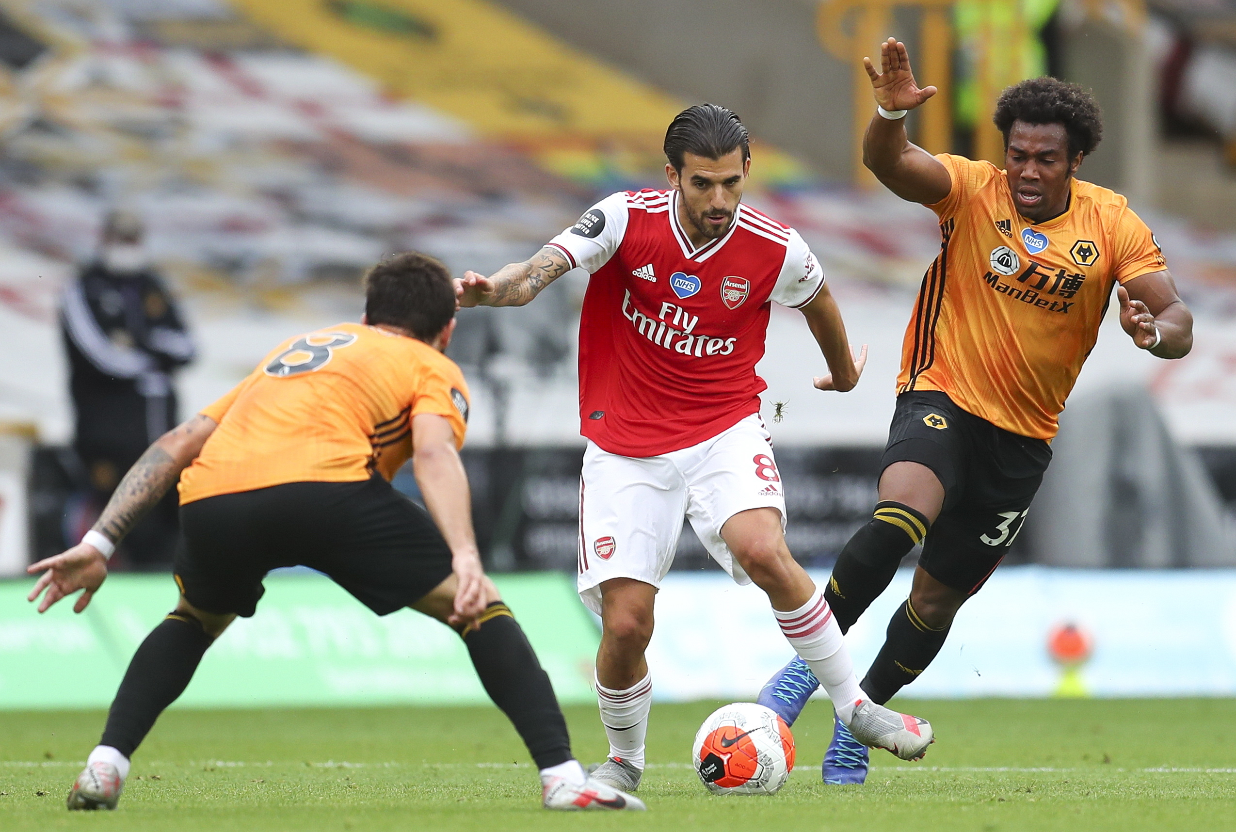 Wolverhampton, de Nuno Espírito Santo, perde com Arsenal e deixa ‘fugir’ o United