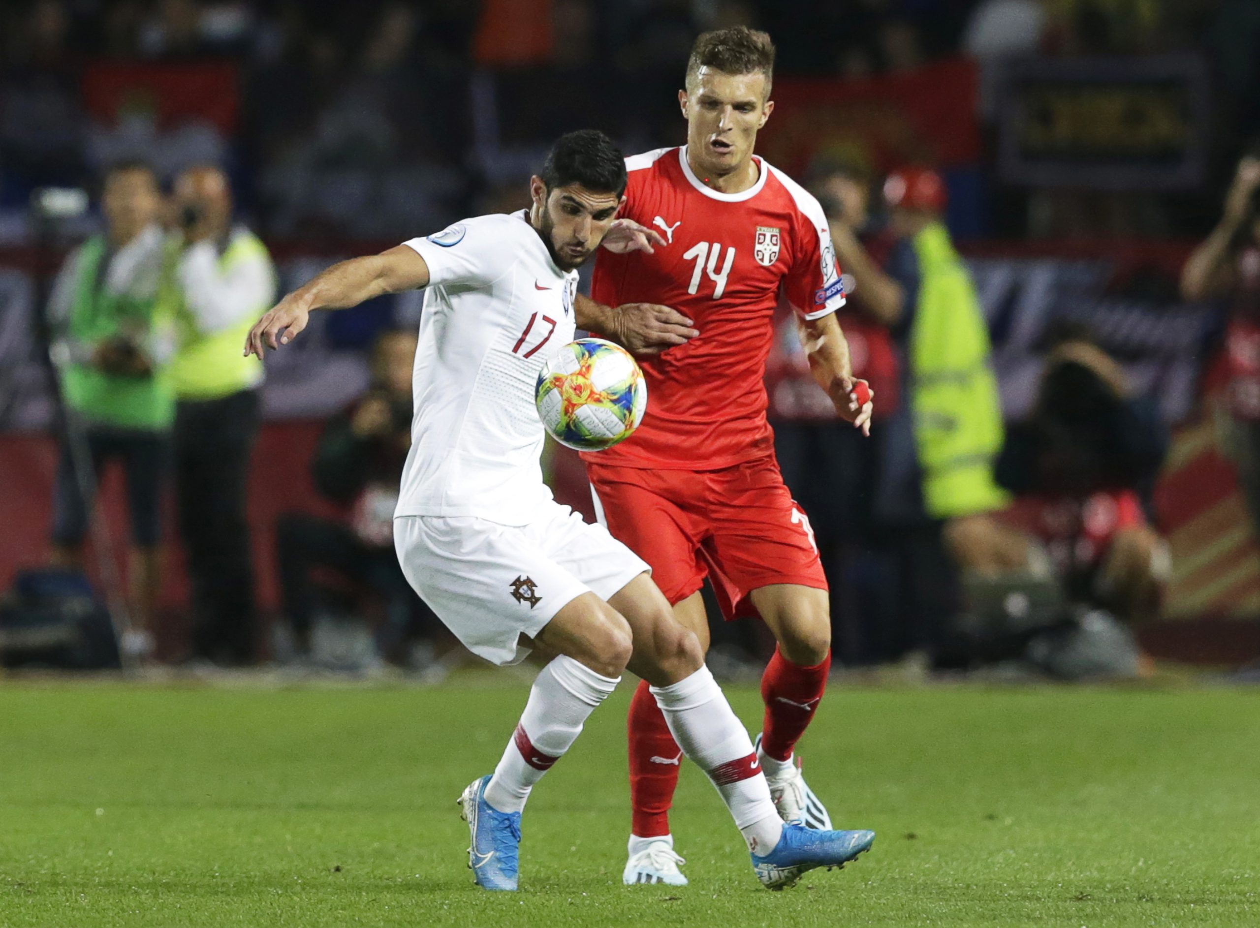 Euro 2020: Gonçalo Guedes ‘repete’ golo da final da Liga das Nações