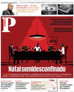Revista de imprensa: Natal semidesconfinado e a morte de Sara Carreira