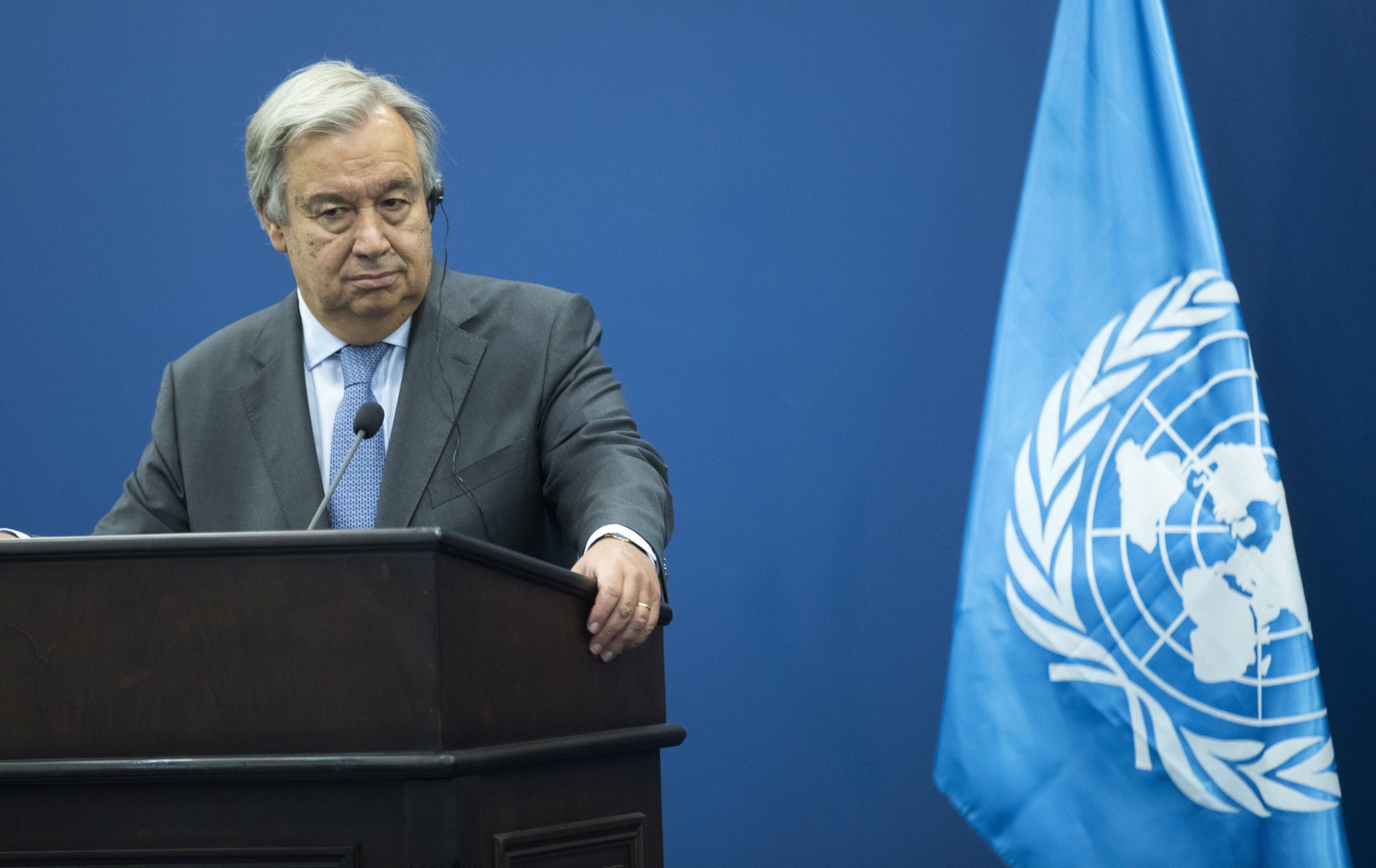 Guterres diz que saúde é um direito e questão central para paz e segurança
