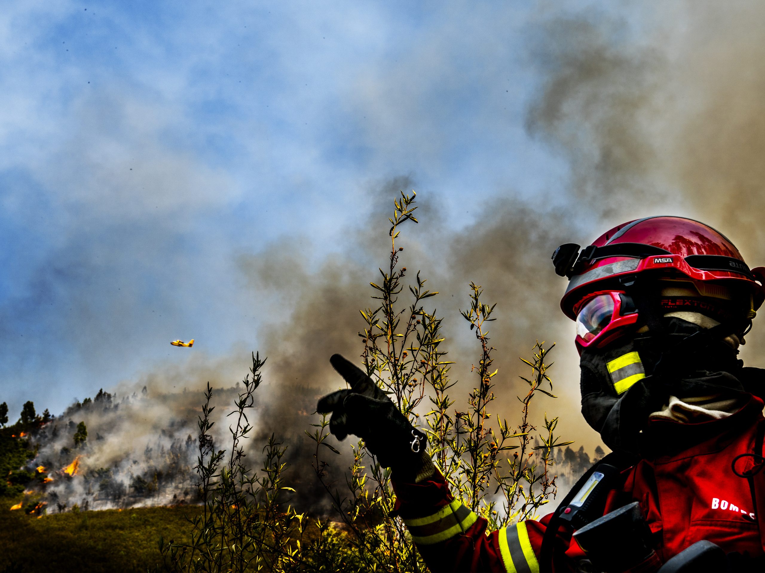 Incêndios: Fogo de Mação obriga mais de cem pessoas a sair de casa