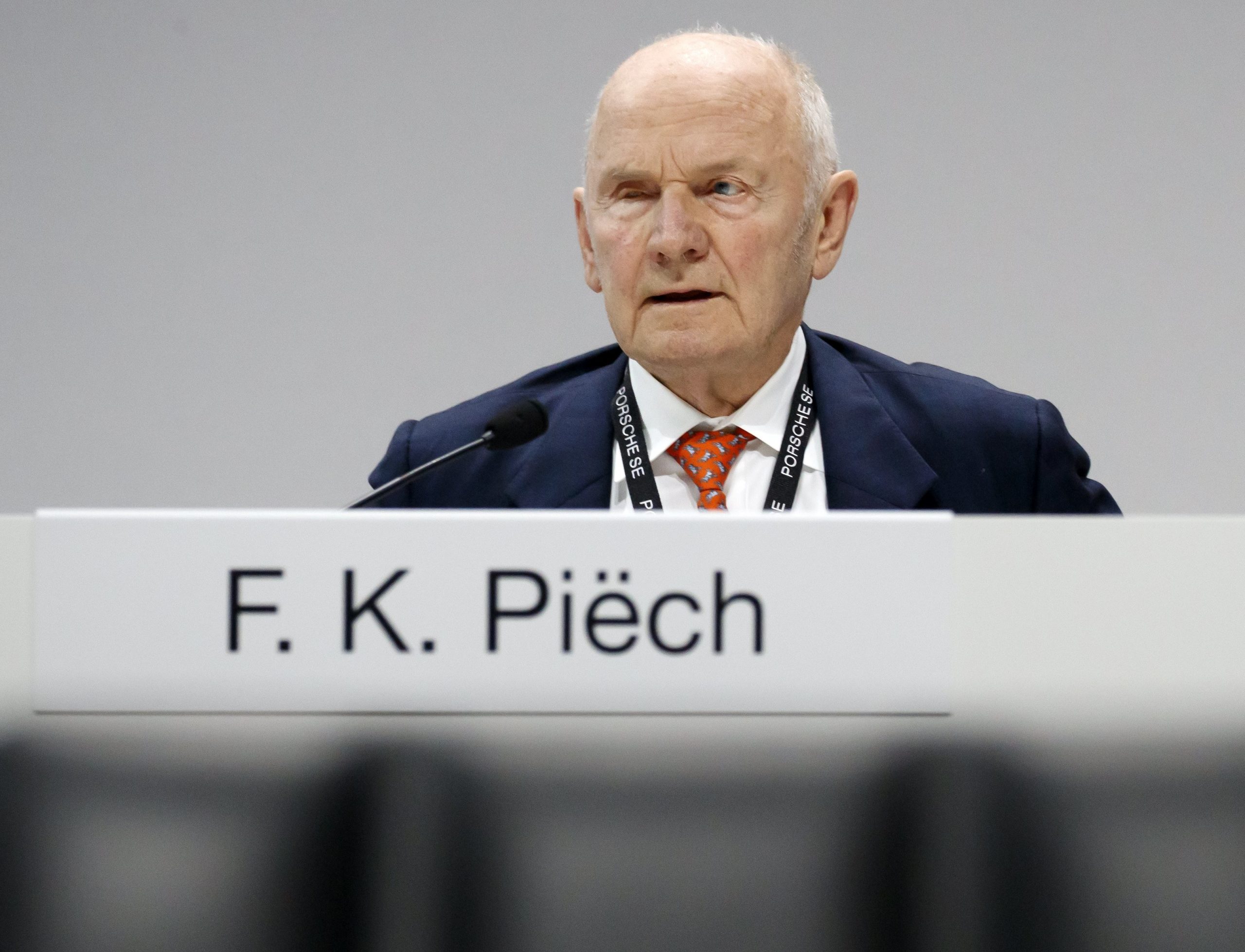 Morreu antigo líder da Volkswagen Ferdinand Piëch