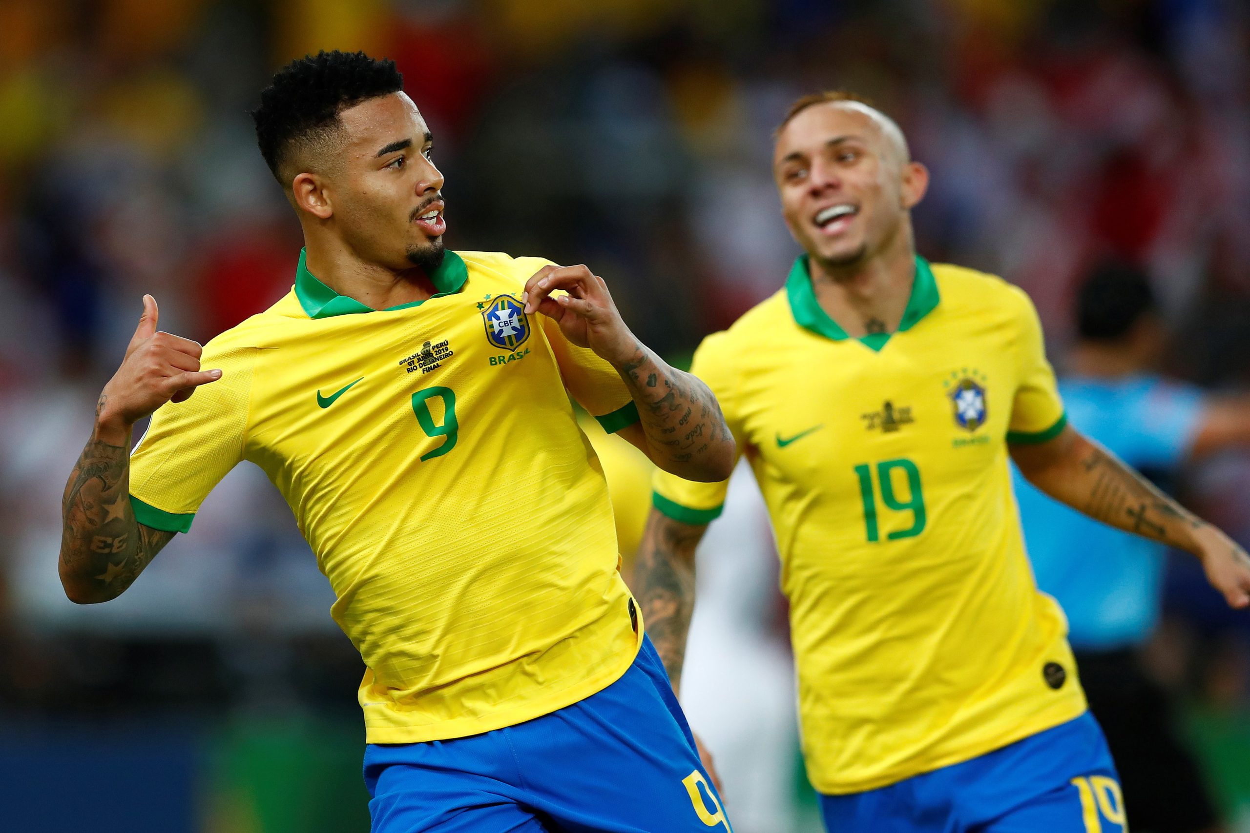 Gabriel Jesus foi do 8 ao 80, Guerrero fez história e travou o recorde da muralha brasileira. A final da Copa América em 15 tuítes