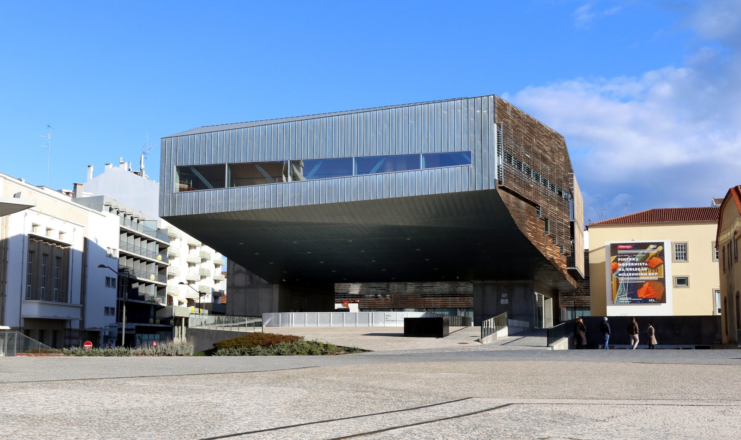 Mau tempo: Infiltrações de água fecham Centro de Cultura Contemporânea de Castelo Branco