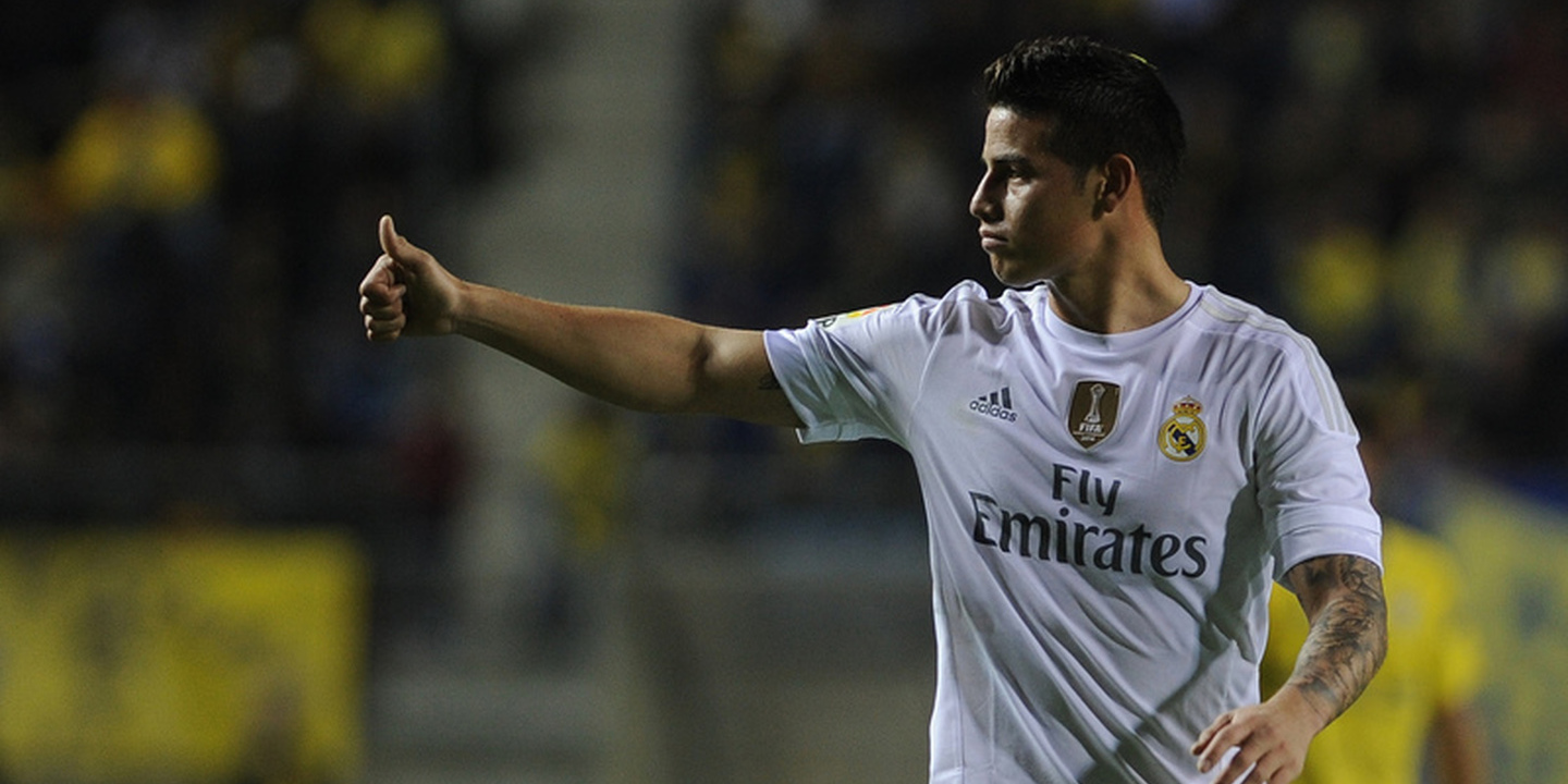 James Rodríguez de regresso e Militão em estreia no Real Madrid