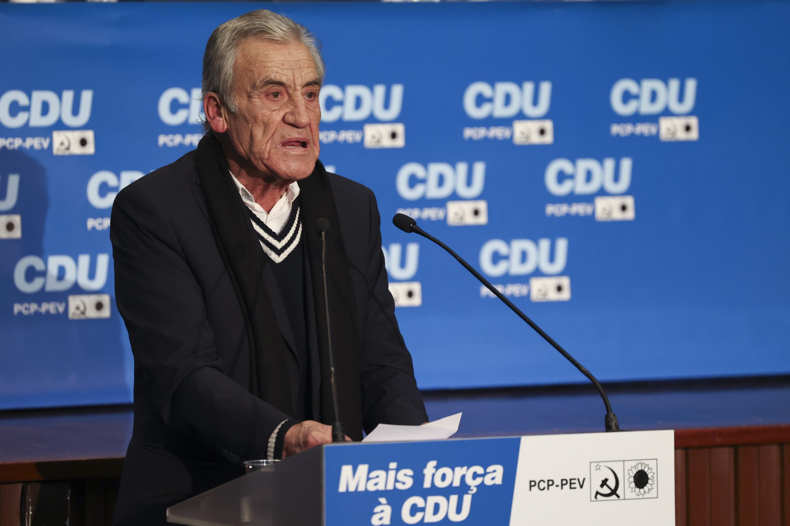 Jerónimo pede “voto útil” na CDU e defende resultados da geringonça
