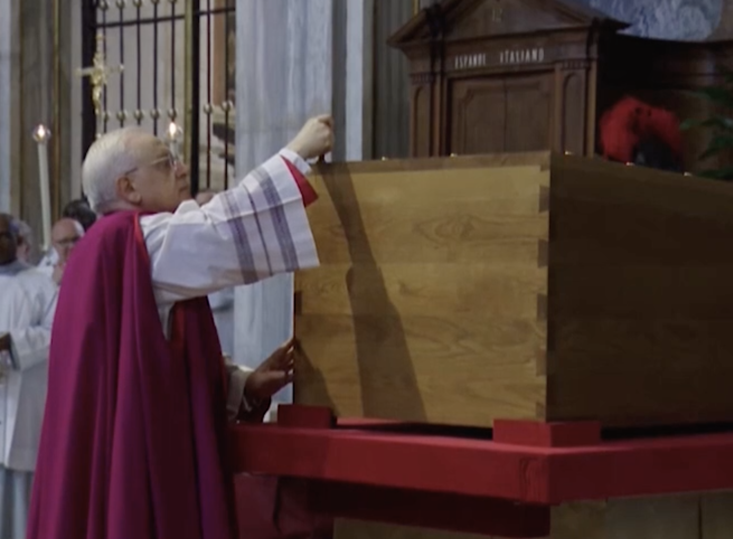 O ritual de enterro do Papa Francisco