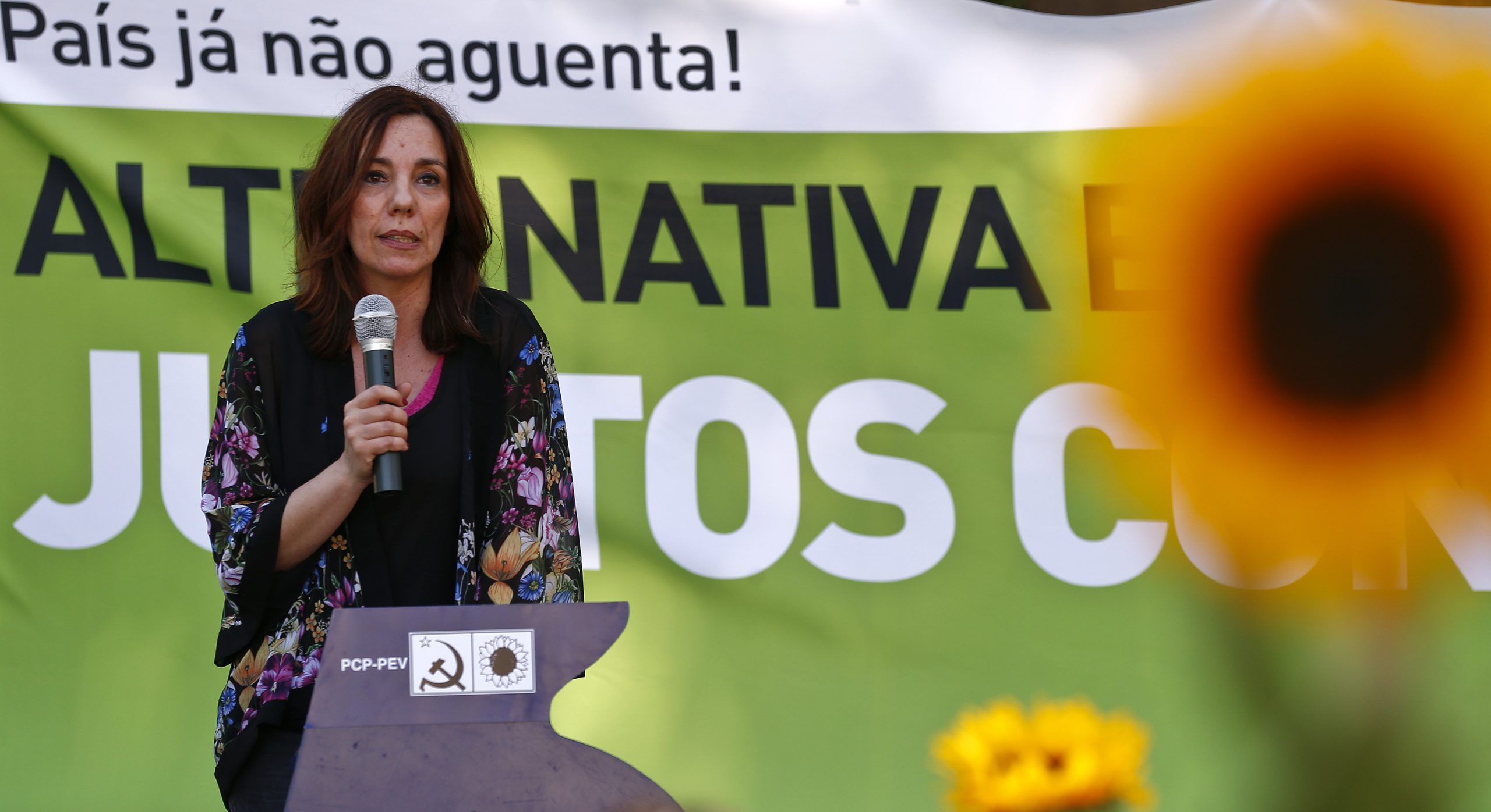 Autárquicas: Heloísa Apolónia contra “assimetria territorial” em Oeiras