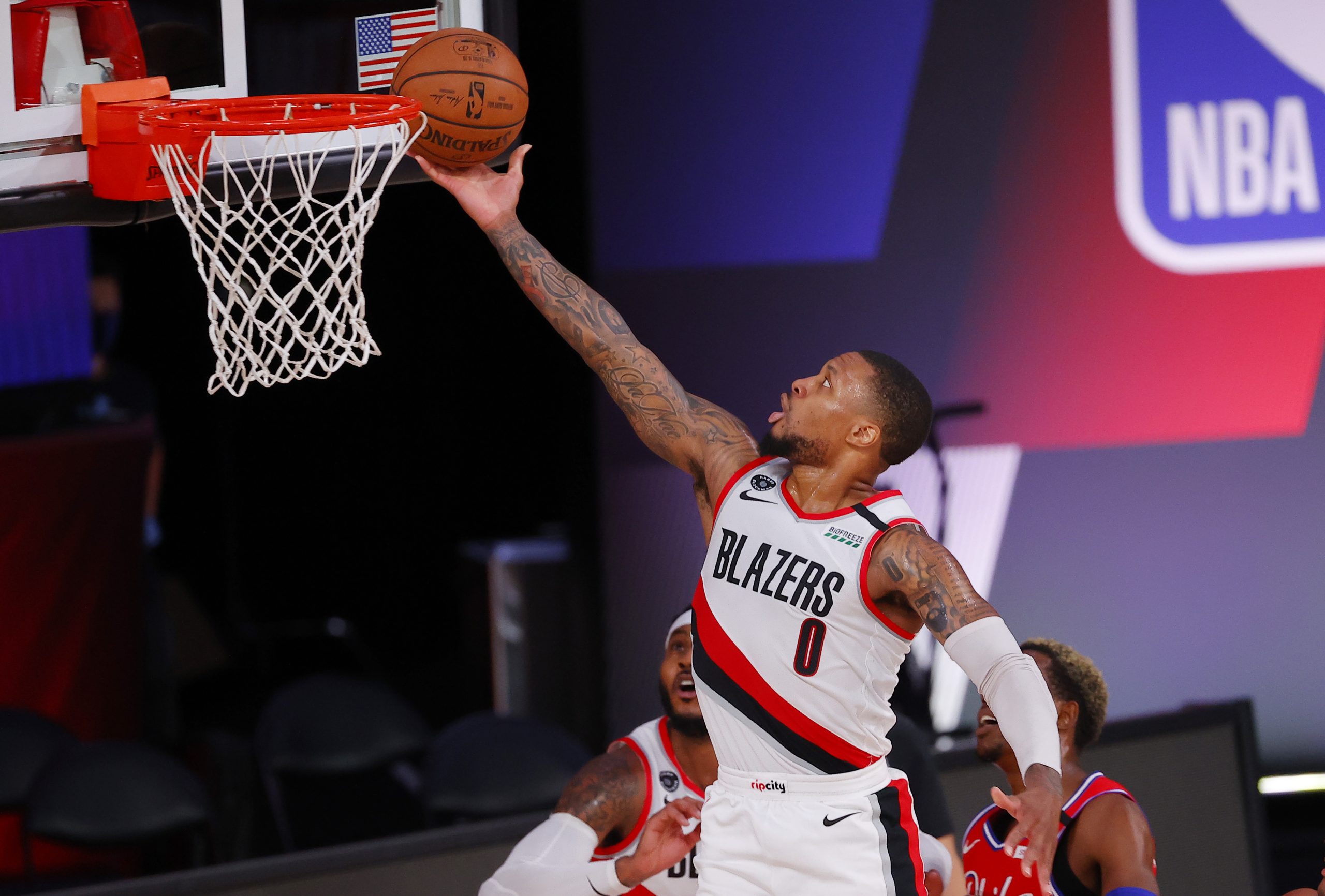 Damian Lillard eleito melhor jogador dos jogos NBA na Disney World