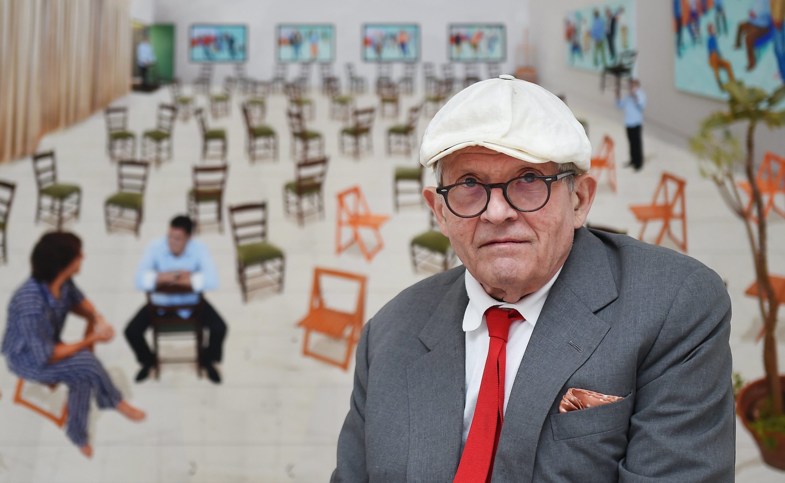 Christie’s volta a levar a leilão quadro de David Hockney no próximo ano