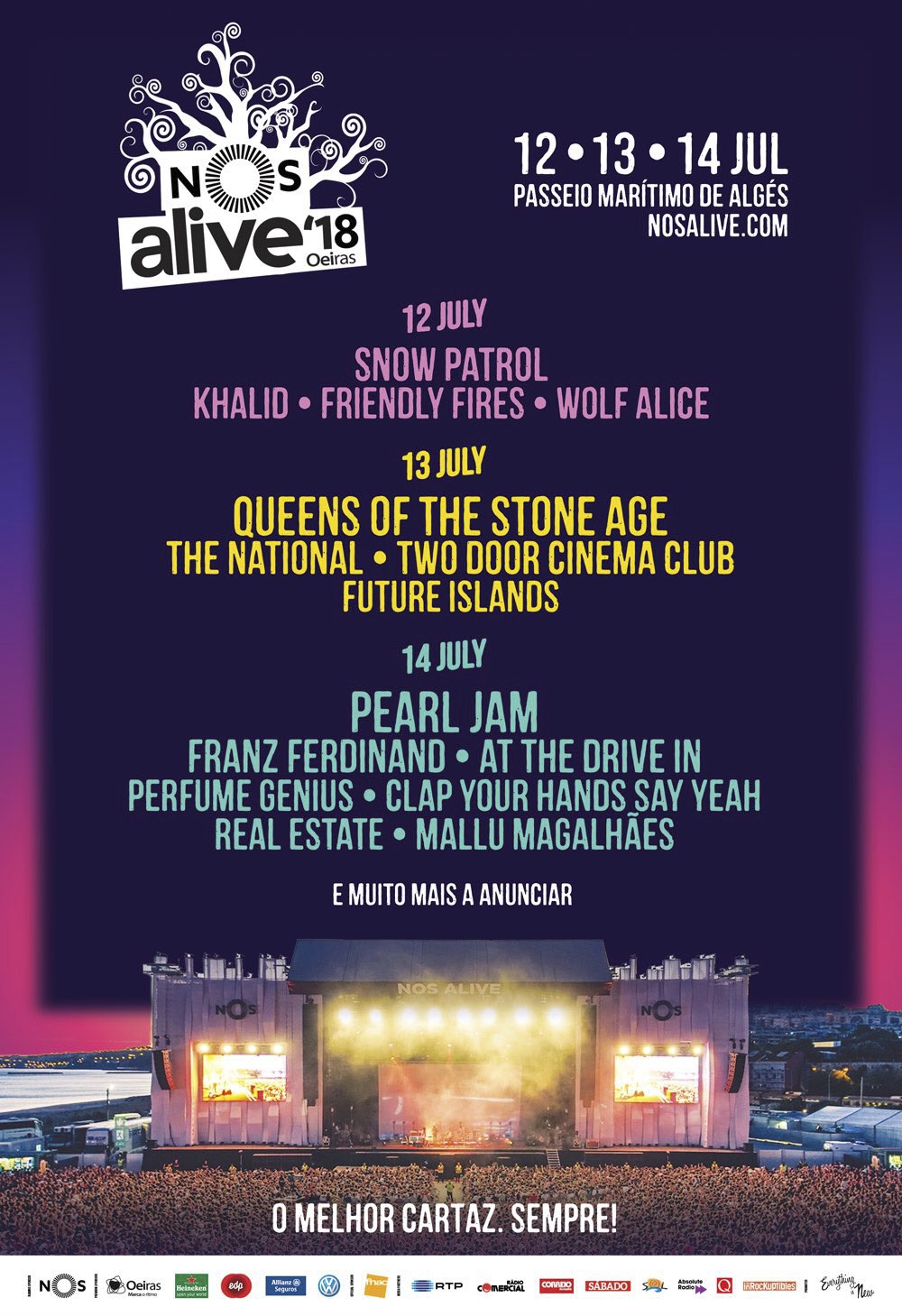At The Drive In antecipam novos nomes para o NOS Alive?
