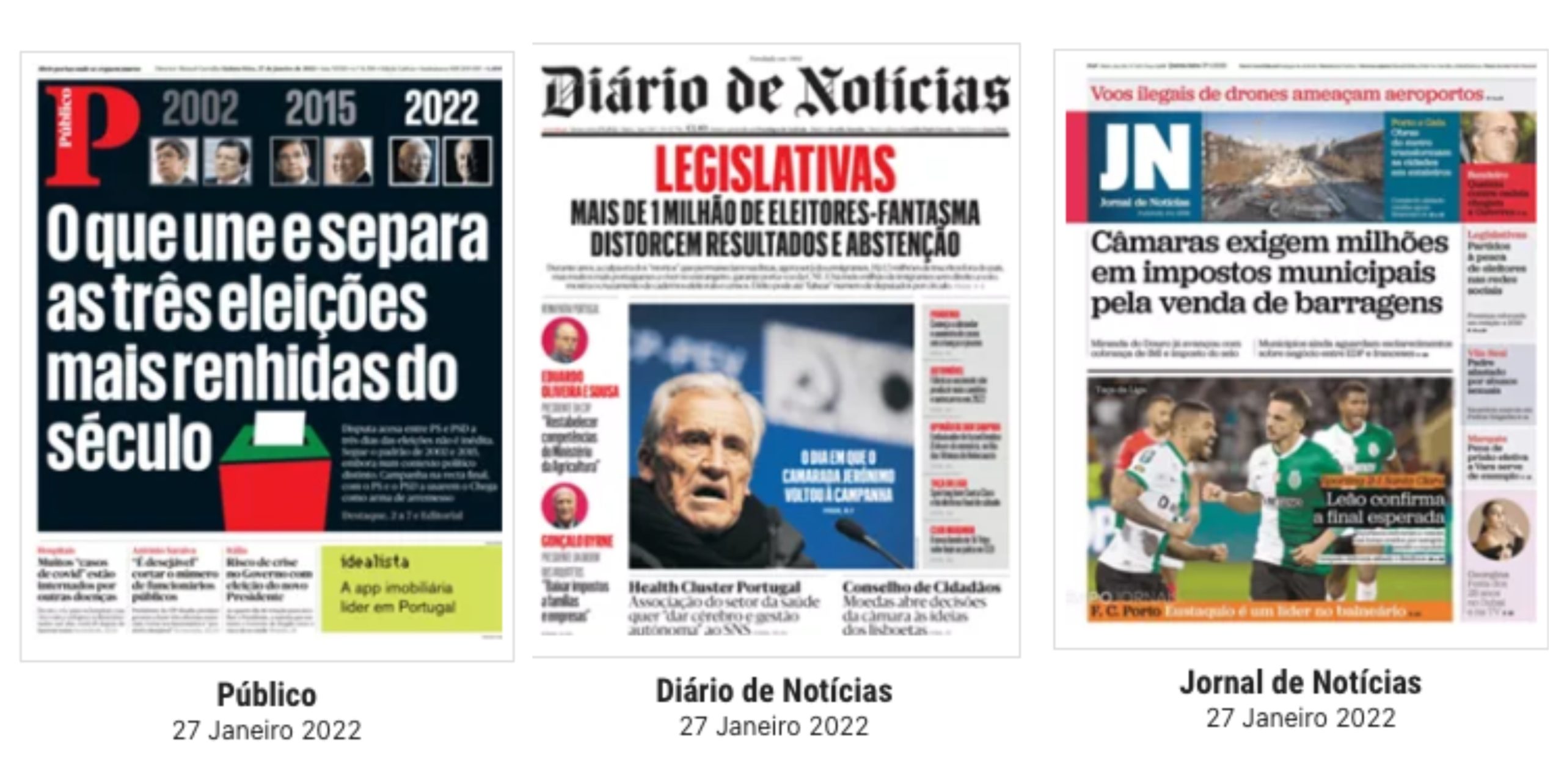 Revista de Imprensa: As três eleições mais renhidas do século, eleitores-fantasma distorcem resultados e os milhões em impostos municipais na venda de barragens