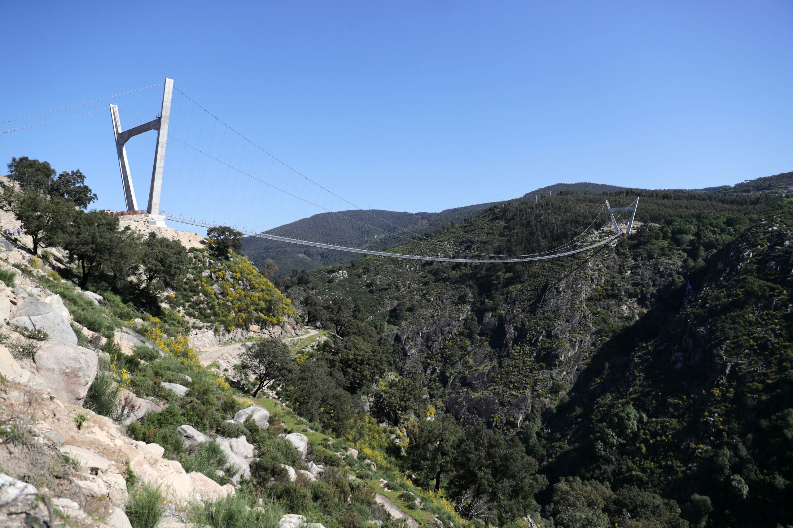 Arouca. Na maior ponte pedonal suspensa do mundo nem os mais nervosos resistem à travessia