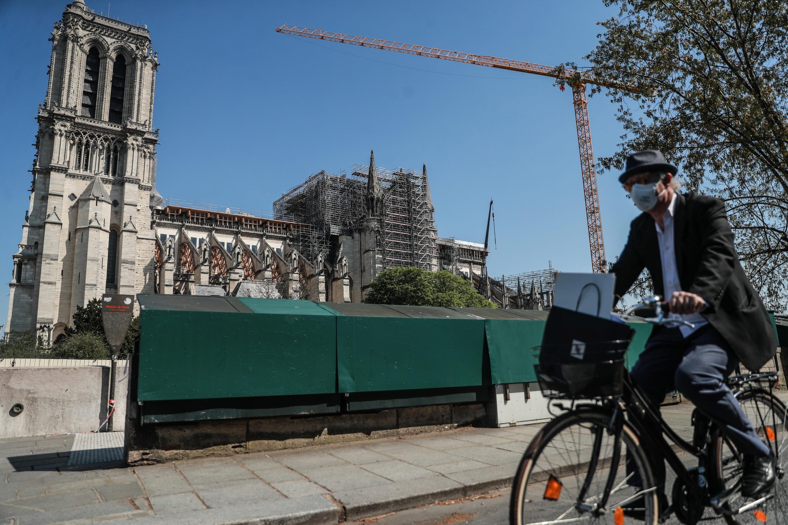 2024. “Tudo será feito” para que nem o covid-19 possa fazer derrapar a data em que Notre-Dame volta a abrir portas