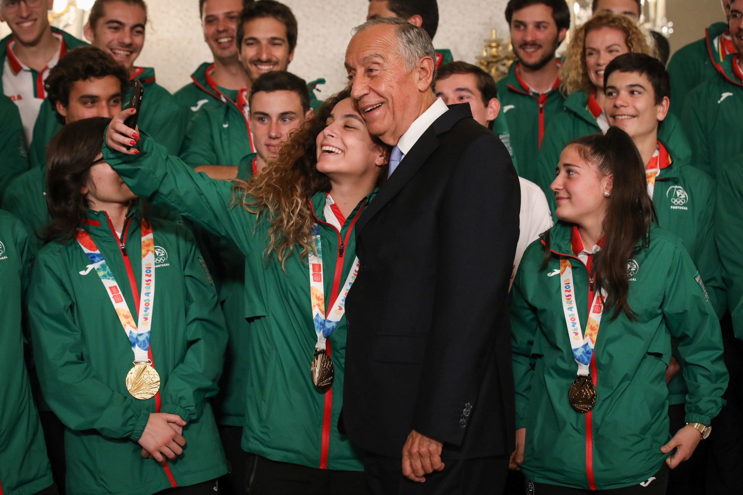 Presidente da República destaca feitos dos atletas nos Jogos Olímpicos da Juventude