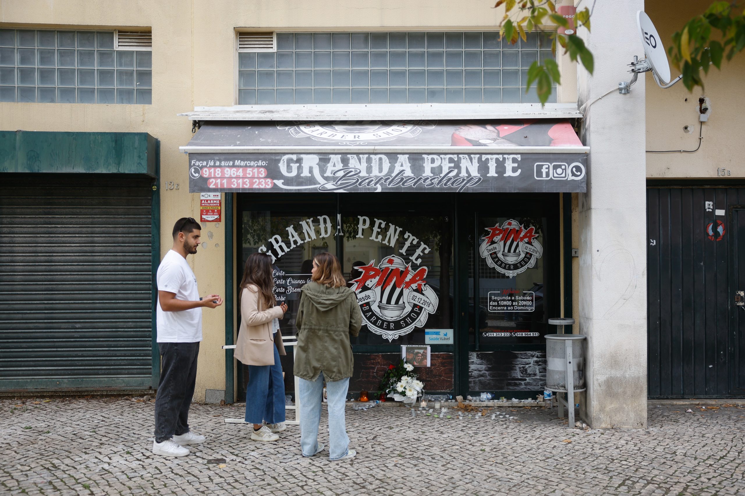 Suspeito de triplo homicídio em Lisboa tentou matar uma quarta pessoa dentro da barbearia