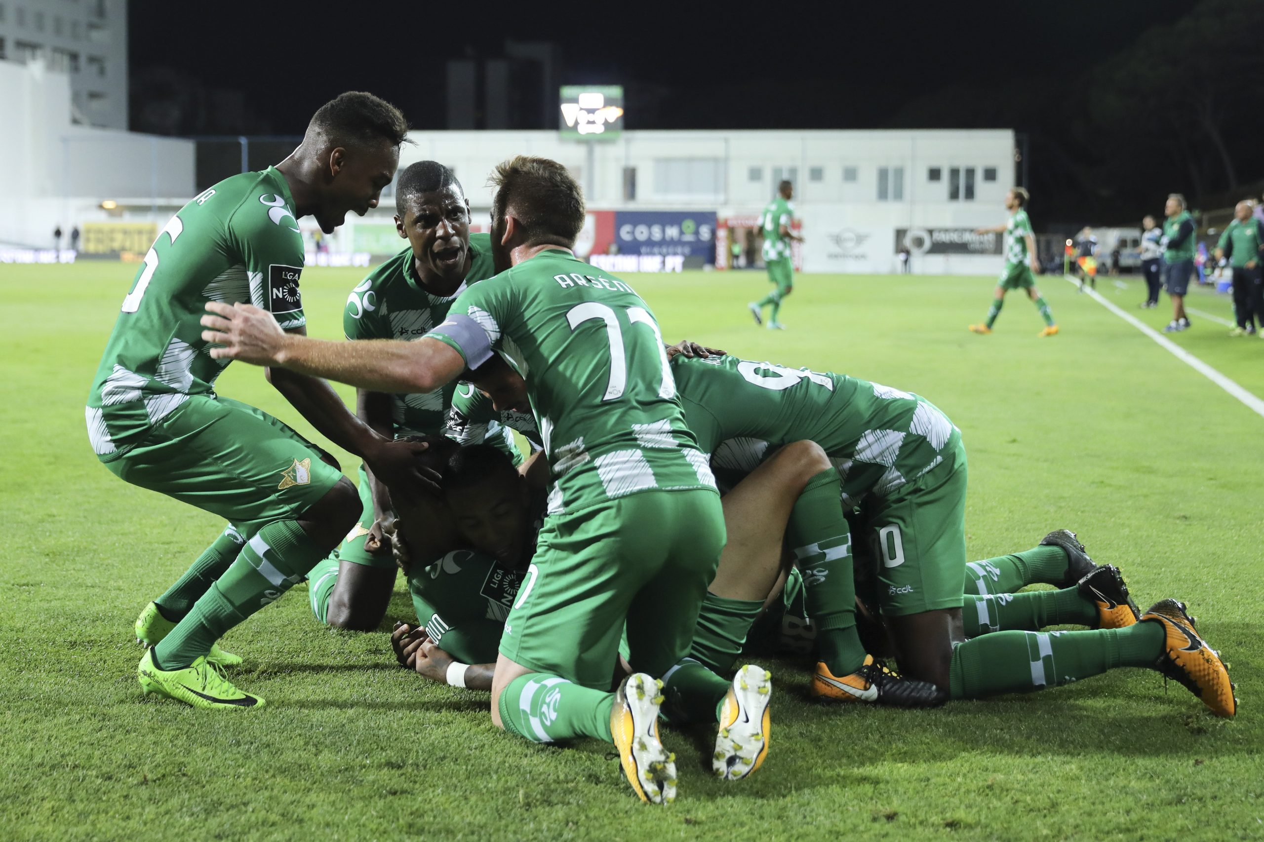Moreirense soma primeiro triunfo na I Liga, no Estoril
