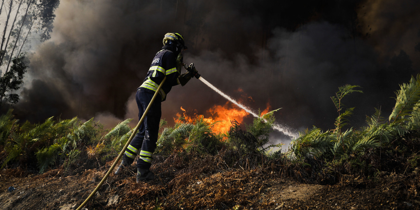 Fogo em Ourém perto de entrar em fase de resolução
