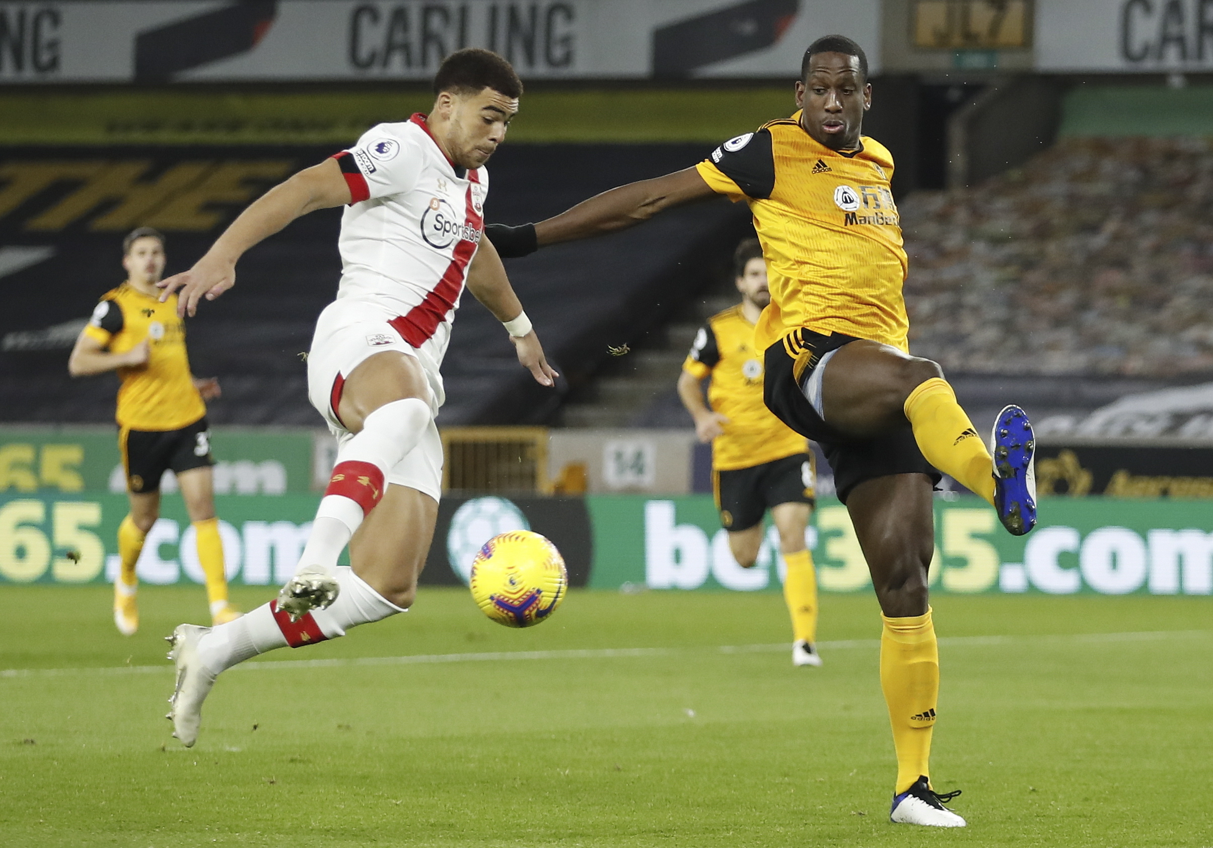 ‘Wolves’, de Nuno Espírito Santo, empatam a um golo na receção ao Southampton
