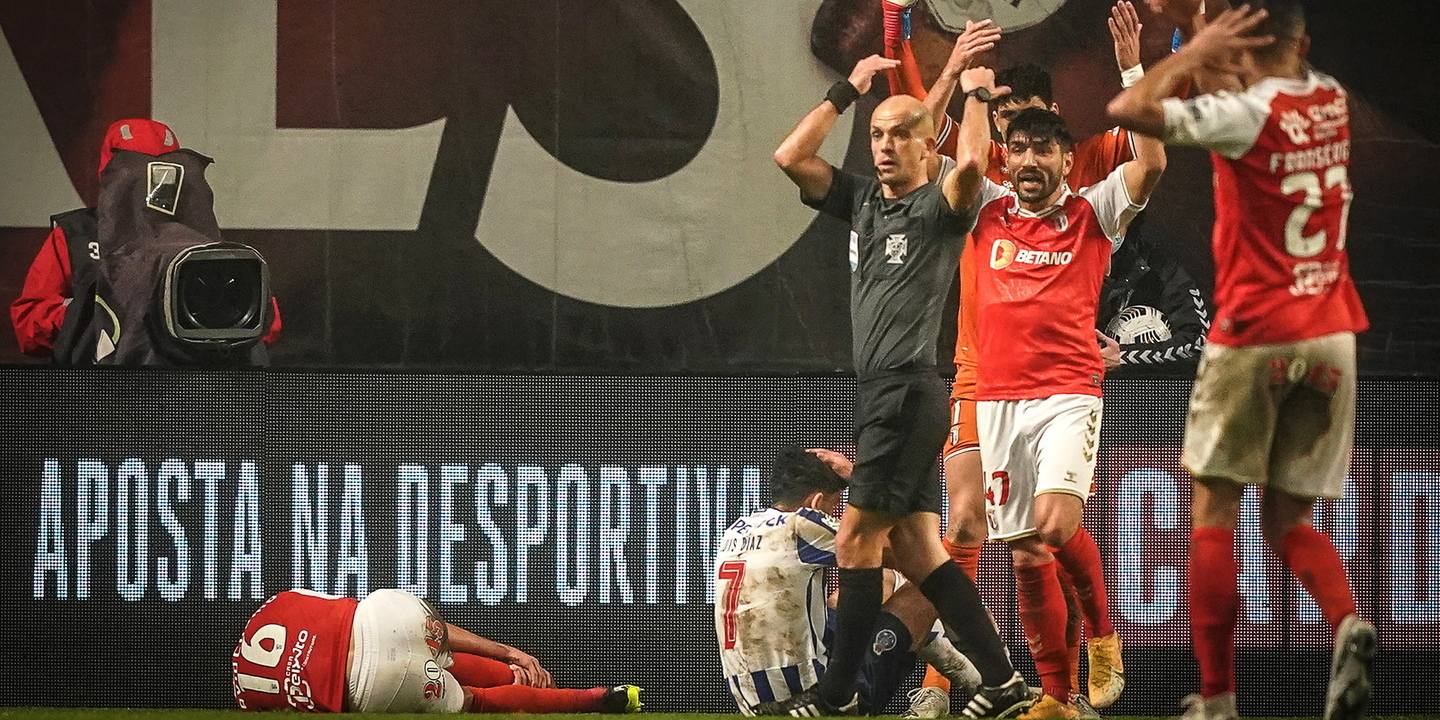 Árbitro Luís Godinho ameaçado de morte após SC Braga-FC Porto