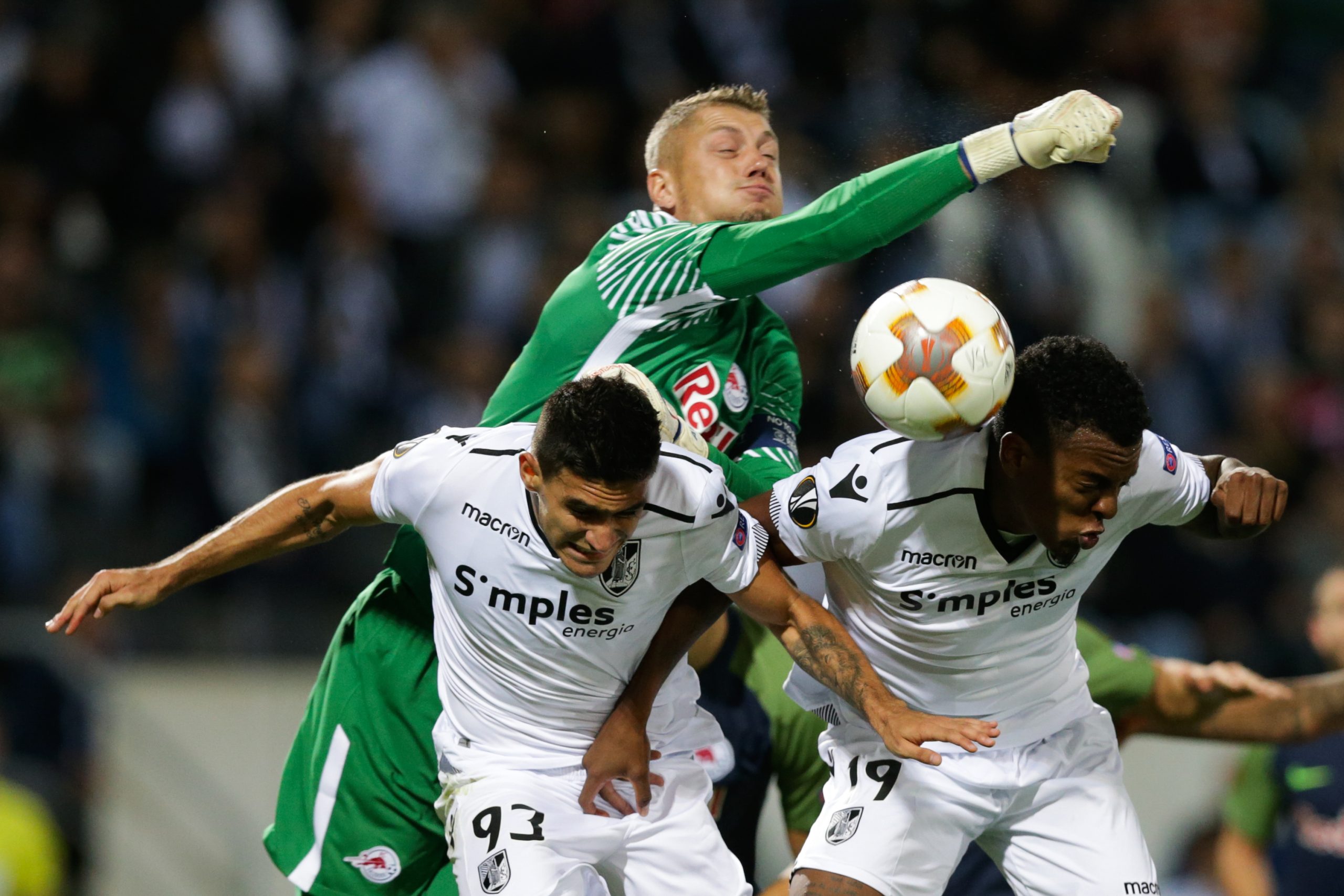 Liga Europa: Vitória de Guimarães arranca com empate em casa frente ao Salzburgo