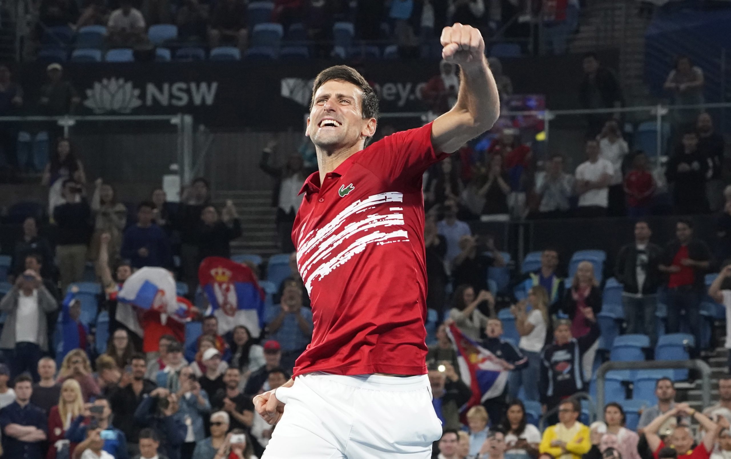 Estado do Rio de Janeiro condenado a pagar 644 mil euros a tenista Novak Djokovic