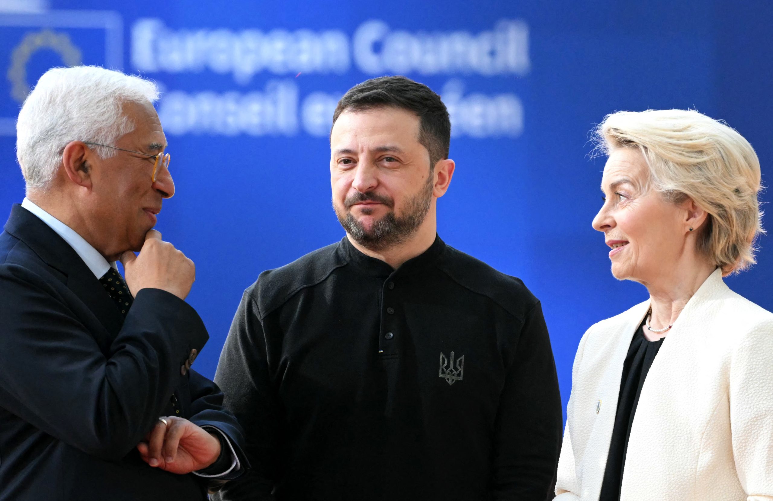 Líderes europeus e Zelensky encontram-se hoje em Bruxelas