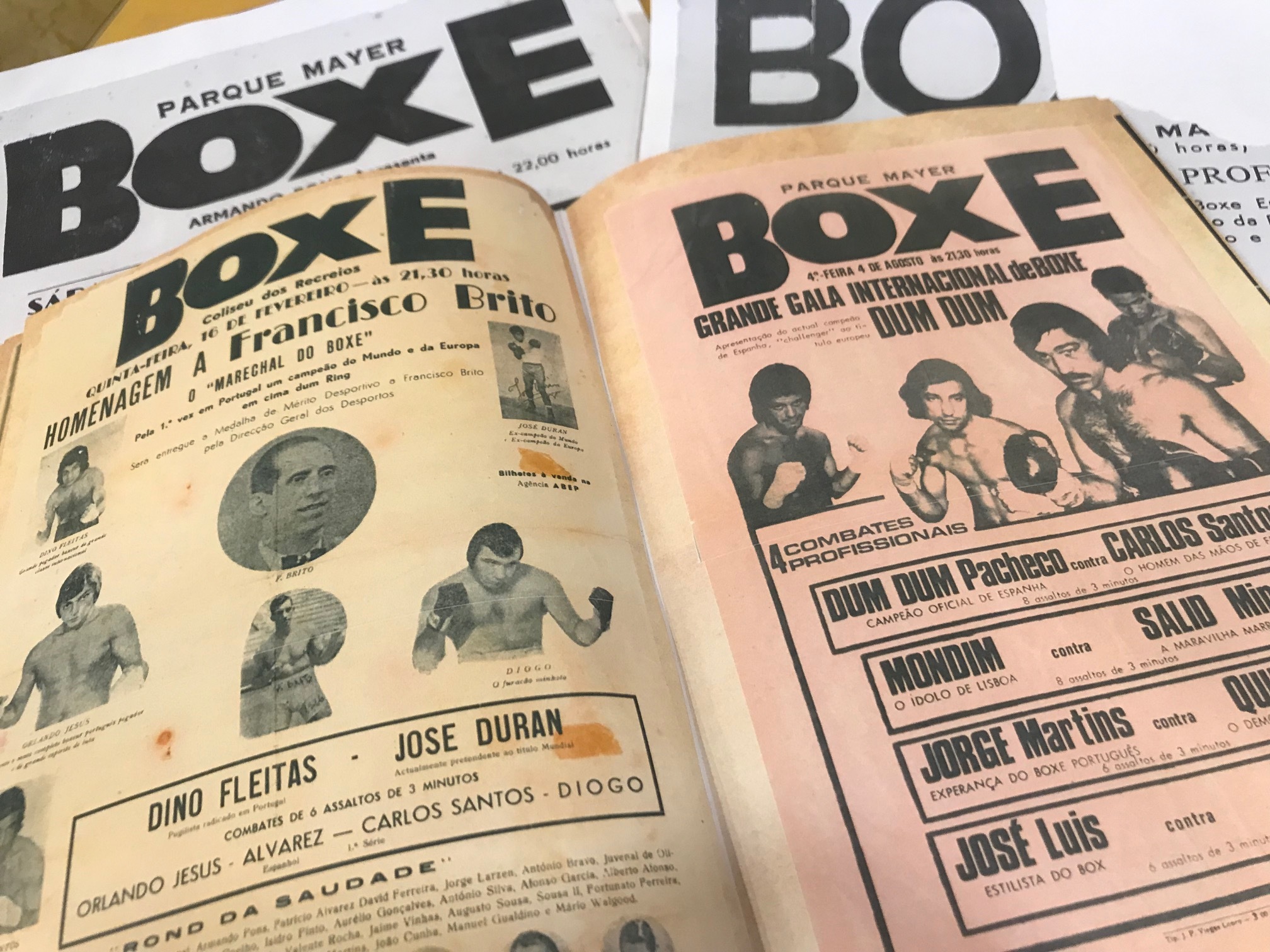 Centenário: “O Parque Mayer era a catedral do boxe. Era onde todos queriam estar. Era pequenino, mas só lá iam os super”