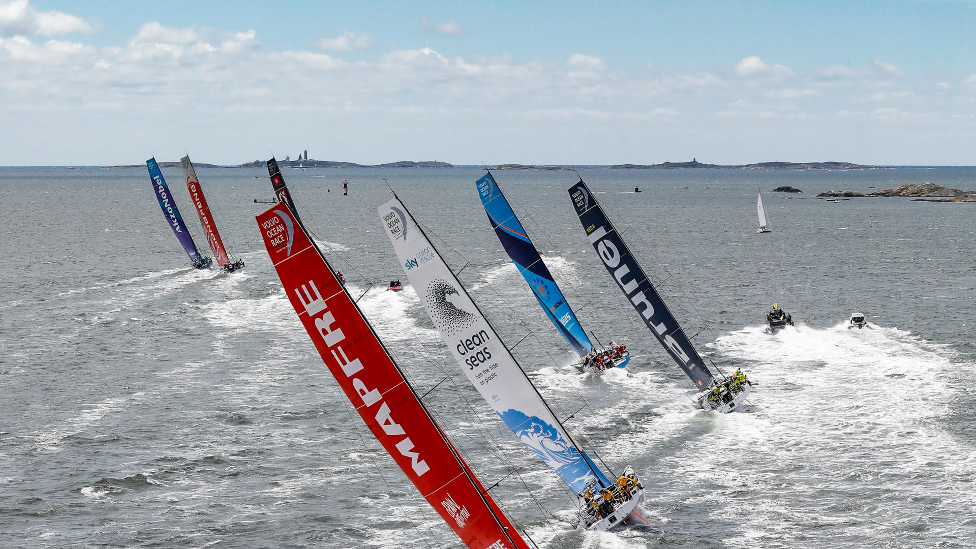 Volvo Ocean Race: Uma volta ao mundo e 8 meses depois três barcos chegam ao mesmo tempo. Qualquer um pode ganhar