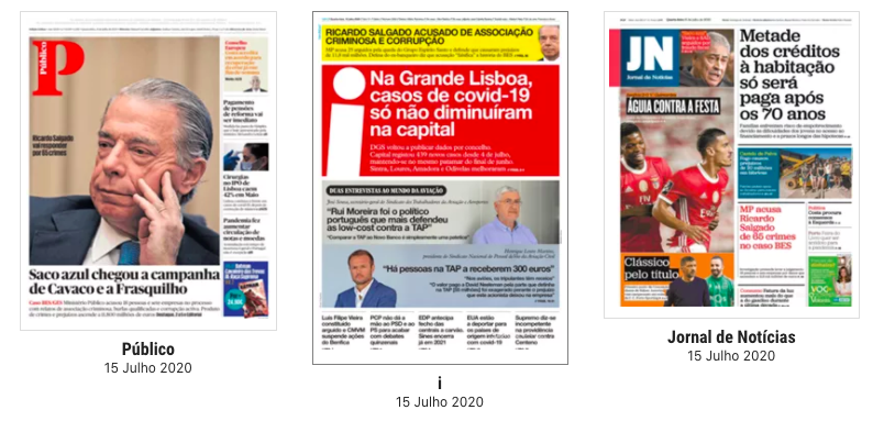 Revista de Imprensa: As acusações a Ricardo Salgado e o ‘Match Point’ do campeonato português