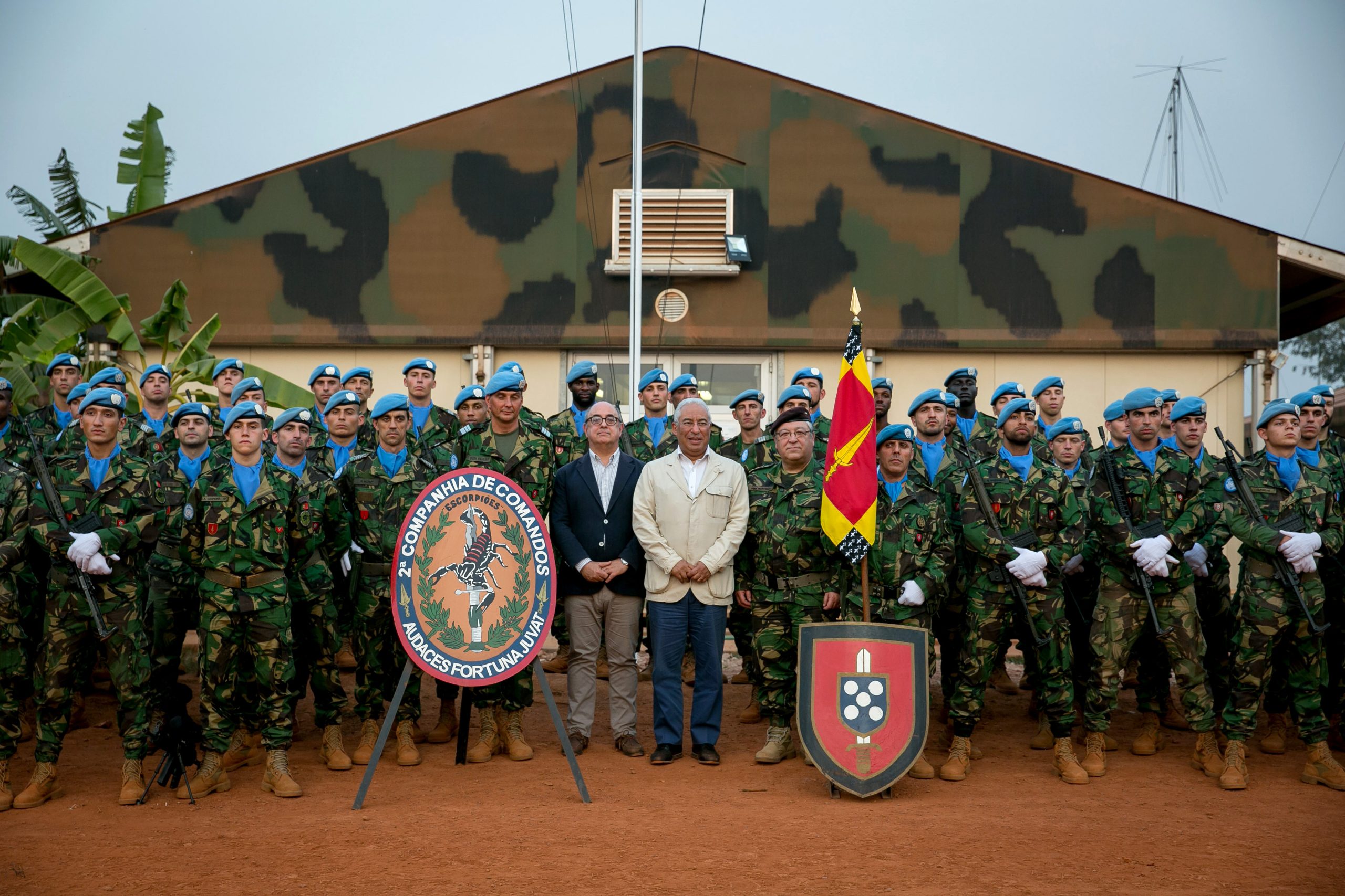 CEME elogia “clarividência” de militares portugueses atacados na República Centro-Africana
