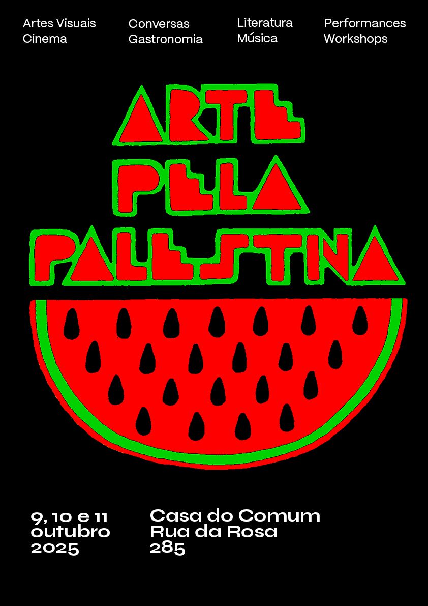 Arte Pela Palestina regressa a Lisboa com três dias de programação cultural e solidária