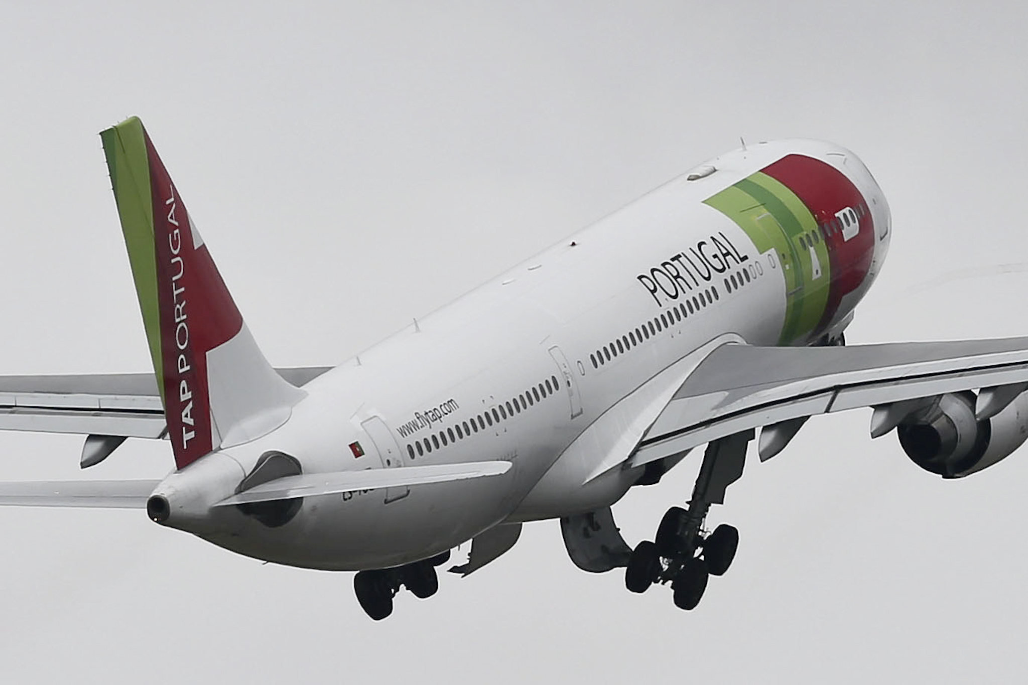 TAP com crescimento recorde de passageiros em novembro