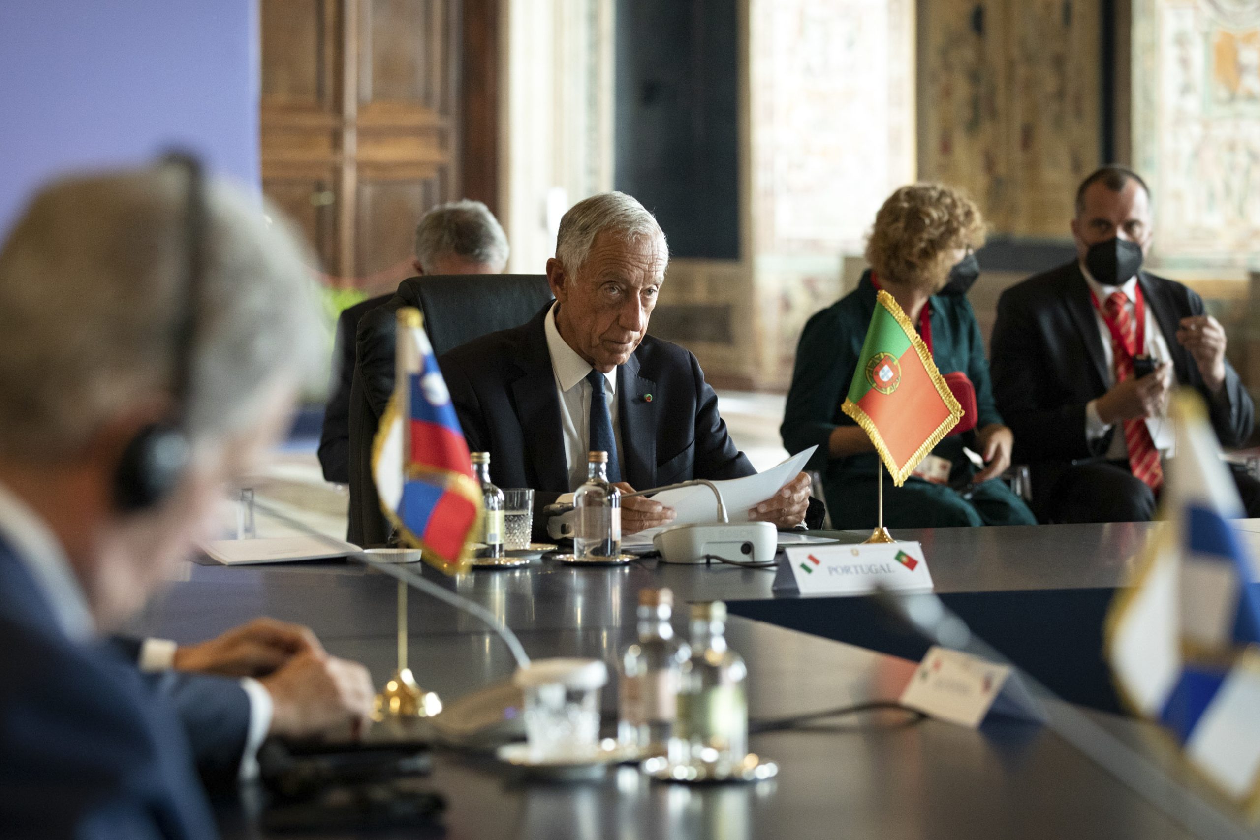 Marcelo recebe hoje ao jantar chefes de Estado do Grupo de Arraiolos