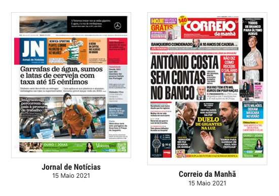 Revista de imprensa: A ajuda britânica ao turismo português e o dérbi de Lisboa