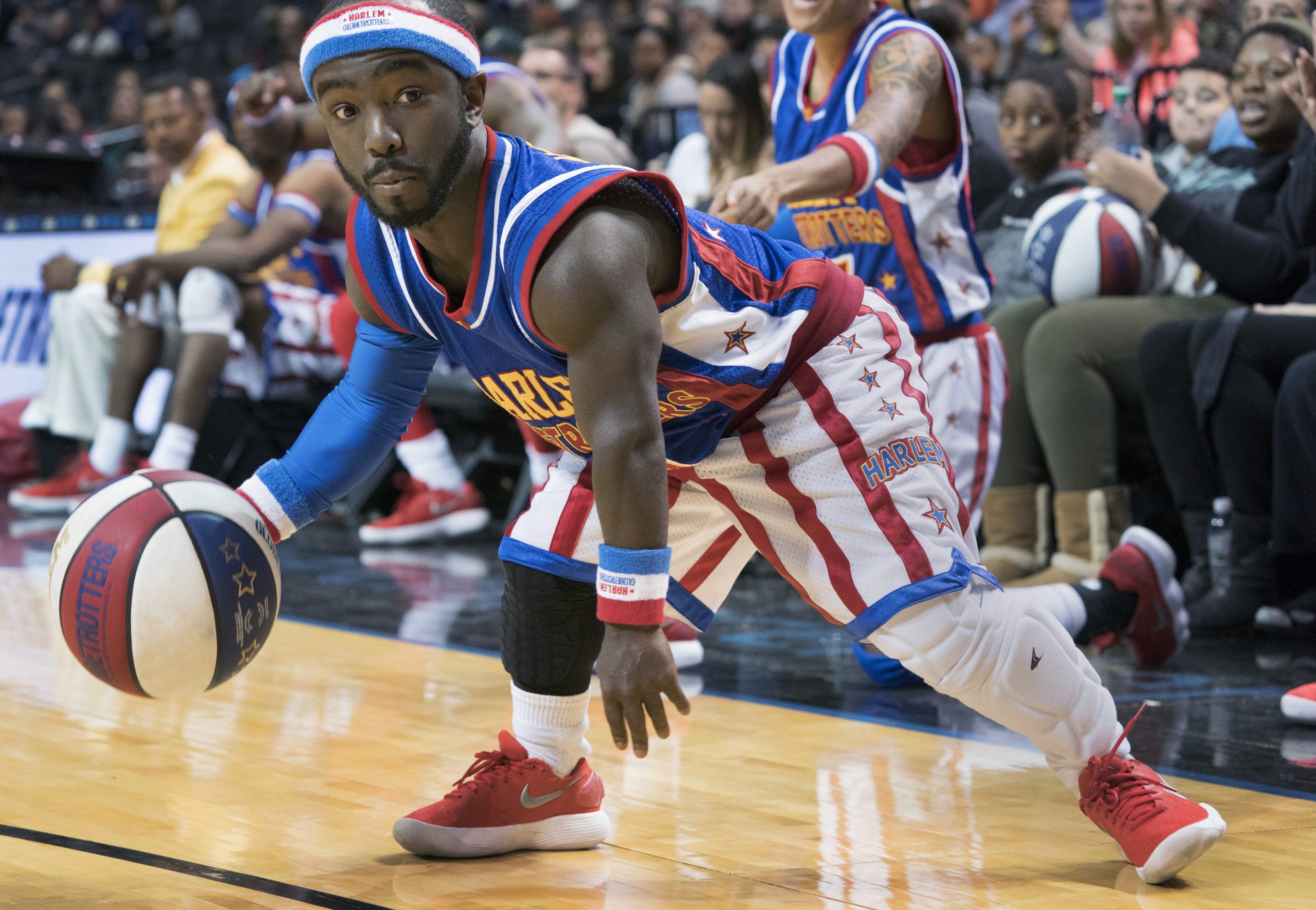 ‘Hot Shot’, o jogador de basquetebol de 1,35 m dos Globetrotters