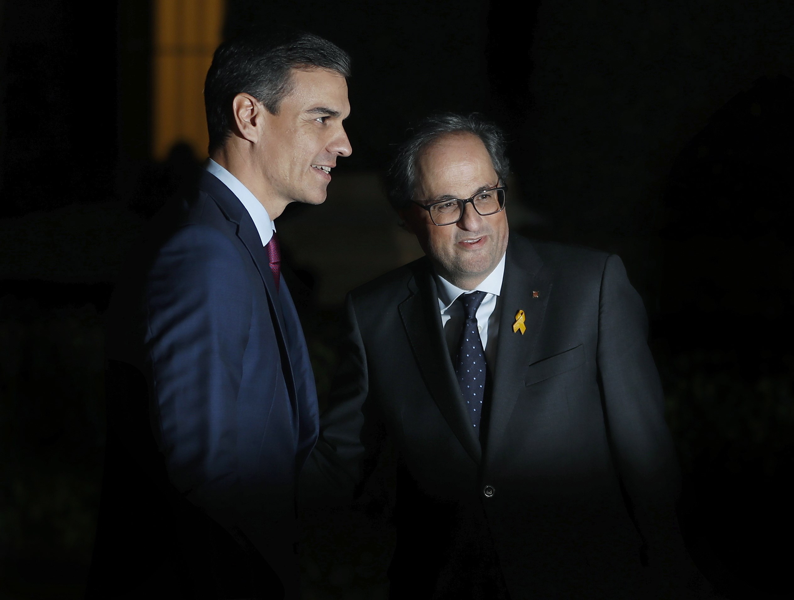 Catalunha. Pedro Sánchez e Quim Torra falam pela primeira vez desde há um ano