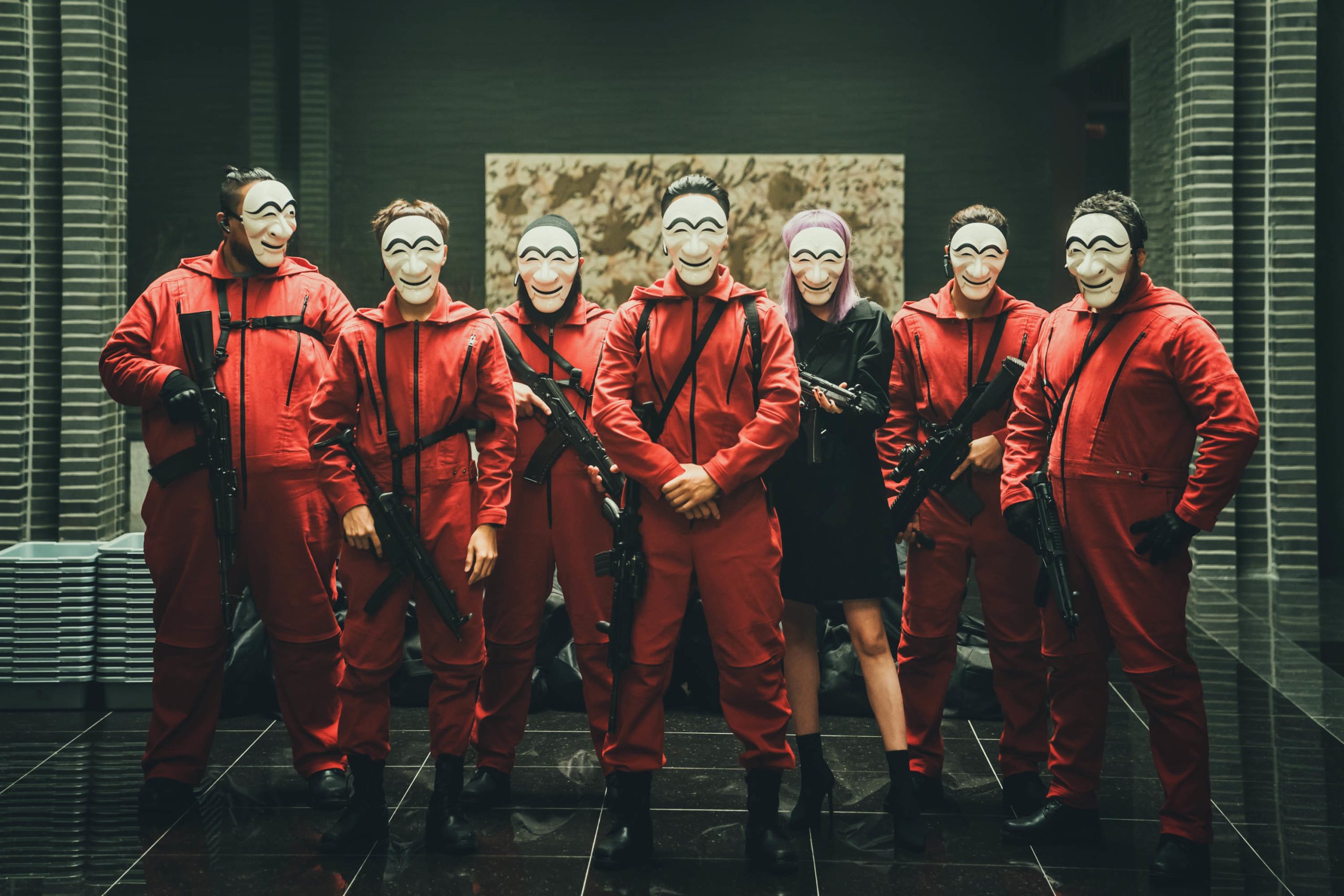 La Casa de Papel chega à Coreia sem Bella Ciao