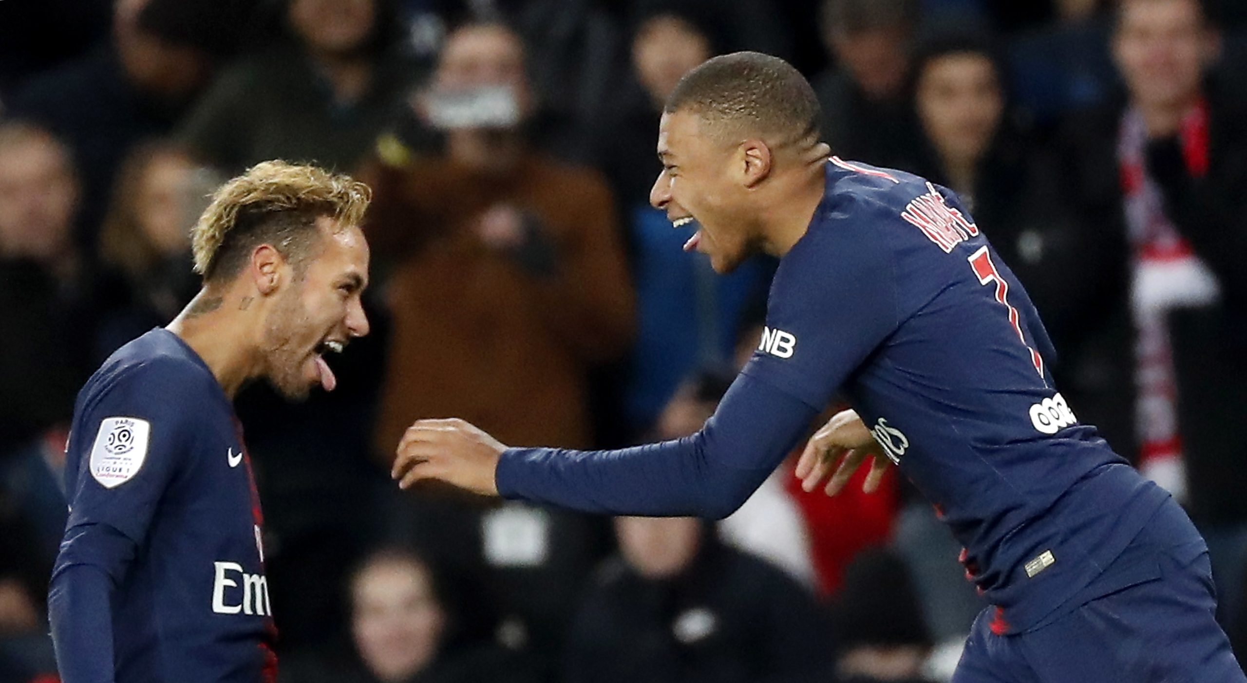 Mbappé suspenso por três jogos e Neymar com inquérito disciplinar
