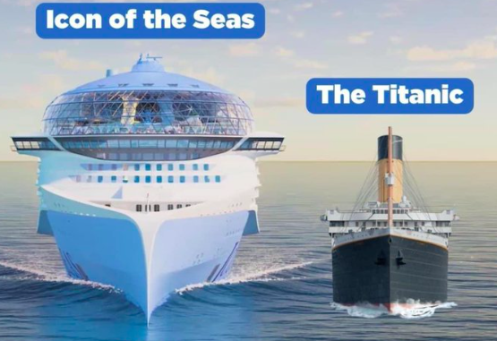 Icon of the Seas. O maior navio de cruzeiro do mundo já está a navegar