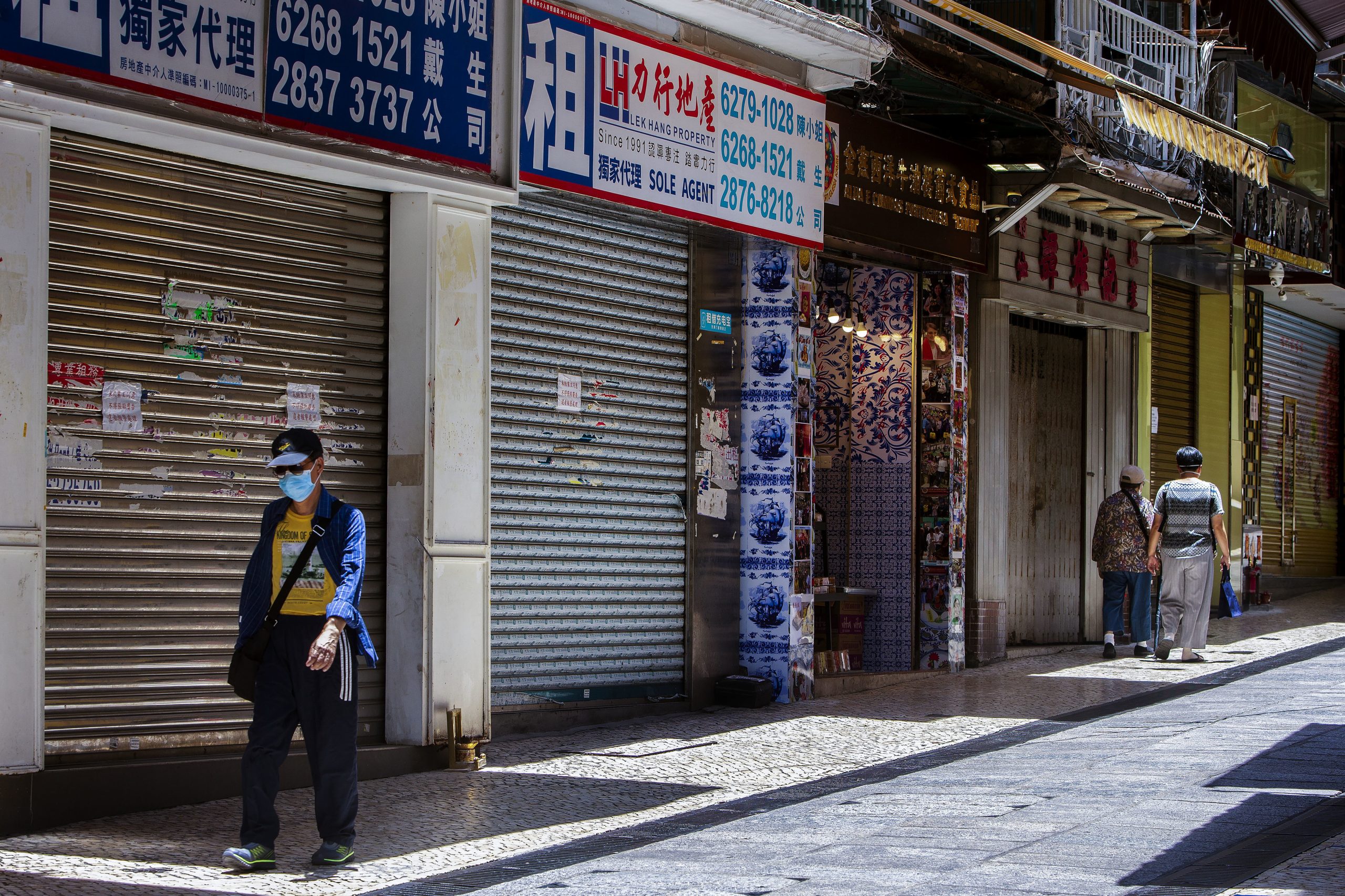 Macau prolonga confinamento parcial pelo menos mais uma semana devido a surto de Covid-19