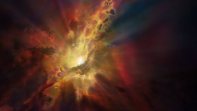 Astrónomos observam buraco negro a engolir “dilúvio intergalático”
